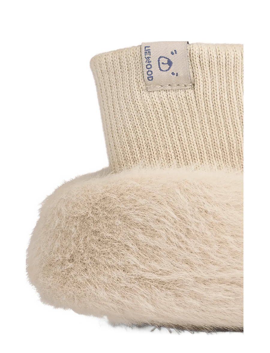 Liewood - Beth Rabbit Plush Slippers - hausschuhe - mist - 4
