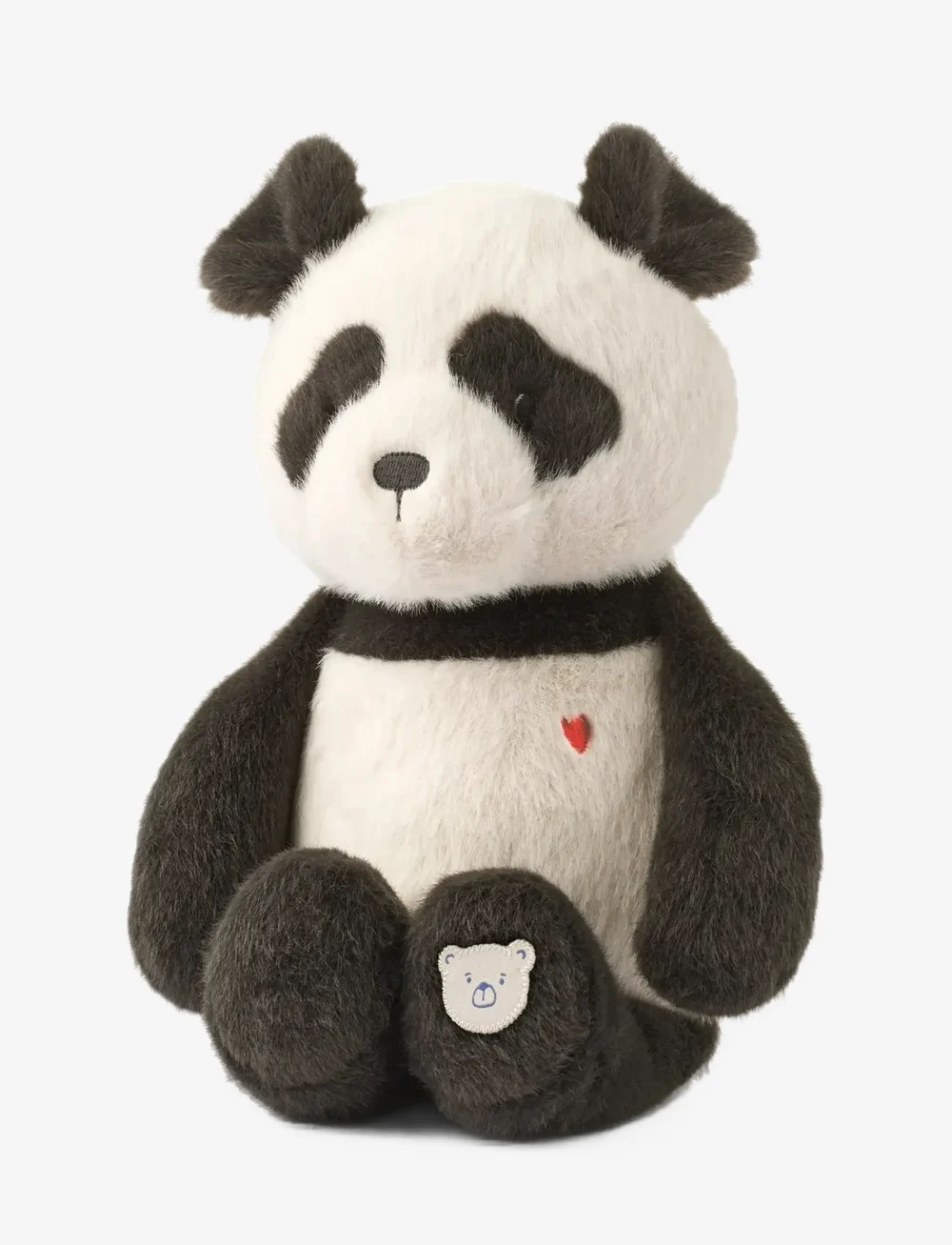 Liewood - Berto Panda Teddy - mjukisdjur - sandy / dark grey - 0