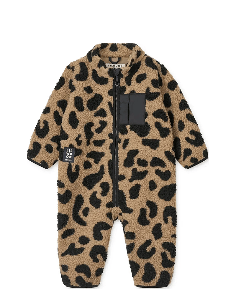 Liewood - Nolano Pile Jumpsuit - fliiskombinesoonid - mega leo / oat mix - 0