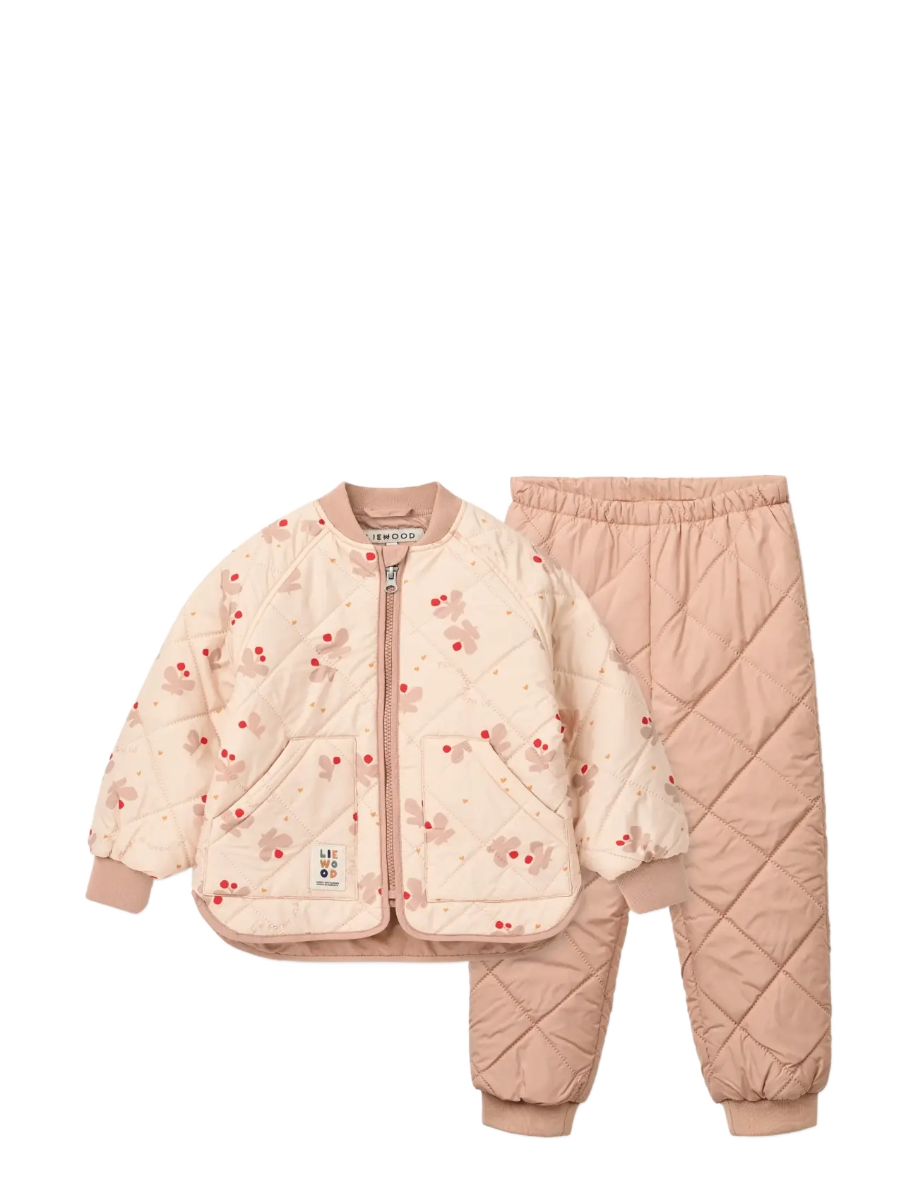 Liewood Zella Thermo Set - Termosæt - BUTTERFLY / APPLE BLOSSOM / pink/rose