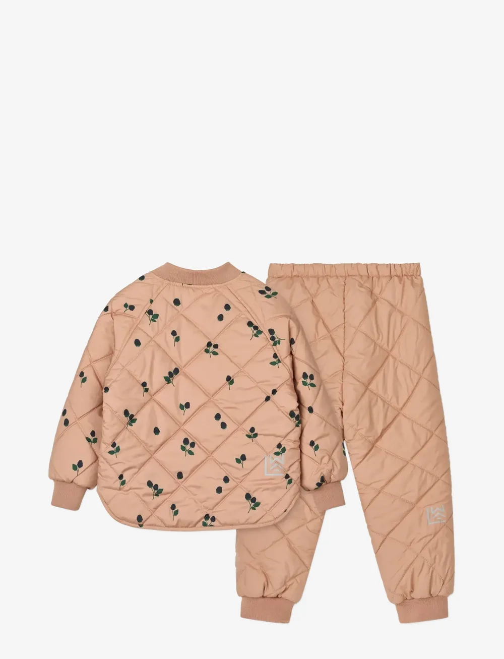 Liewood - Zella Thermo Set - termoställ - berry / pale tuscany / embroidery - 1