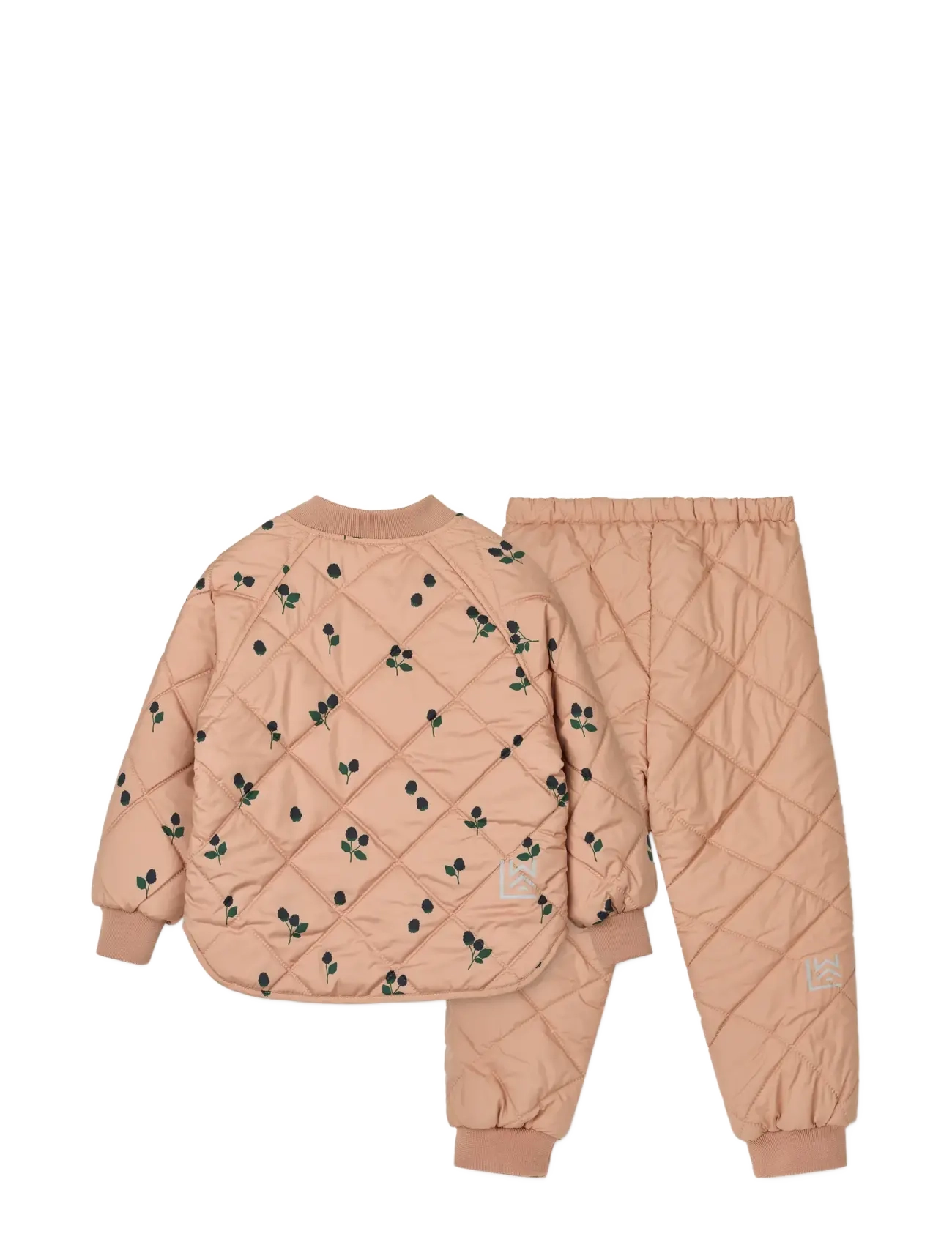 Liewood - Zella Thermo Set - termoställ - berry / pale tuscany / embroidery - 2