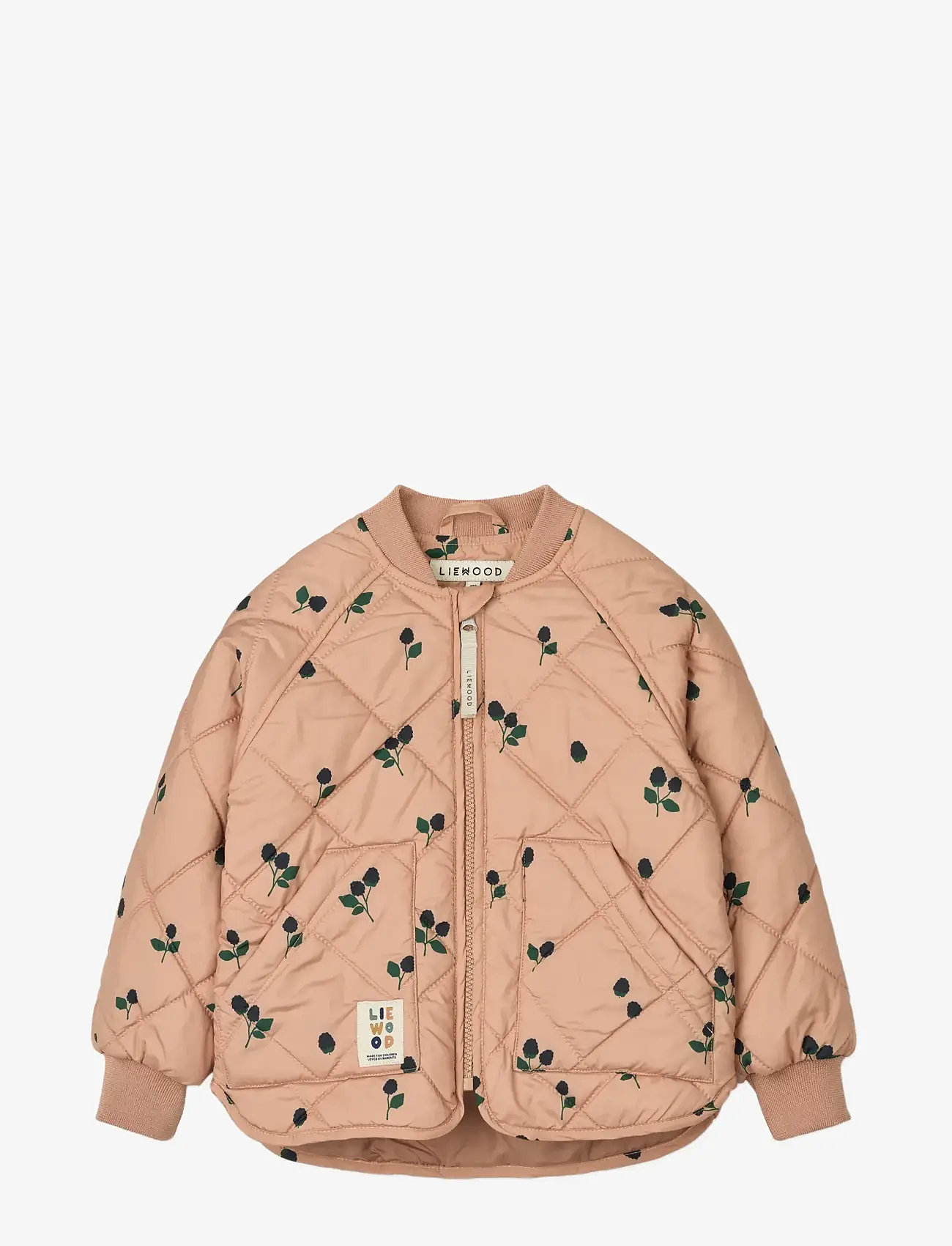 Liewood - Zella Thermo Set - termosæt - berry / pale tuscany / embroidery - 2