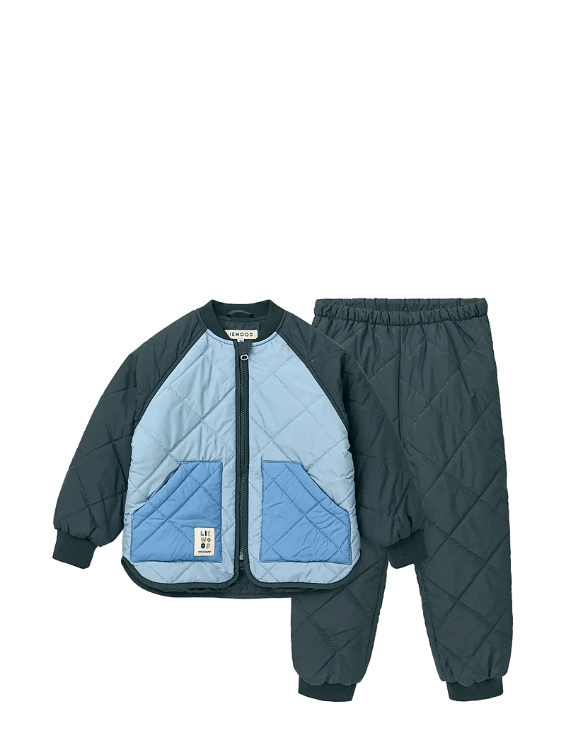 Liewood - Zella Thermo Set - thermo-sets - beach blue / classic navy / mix - 1