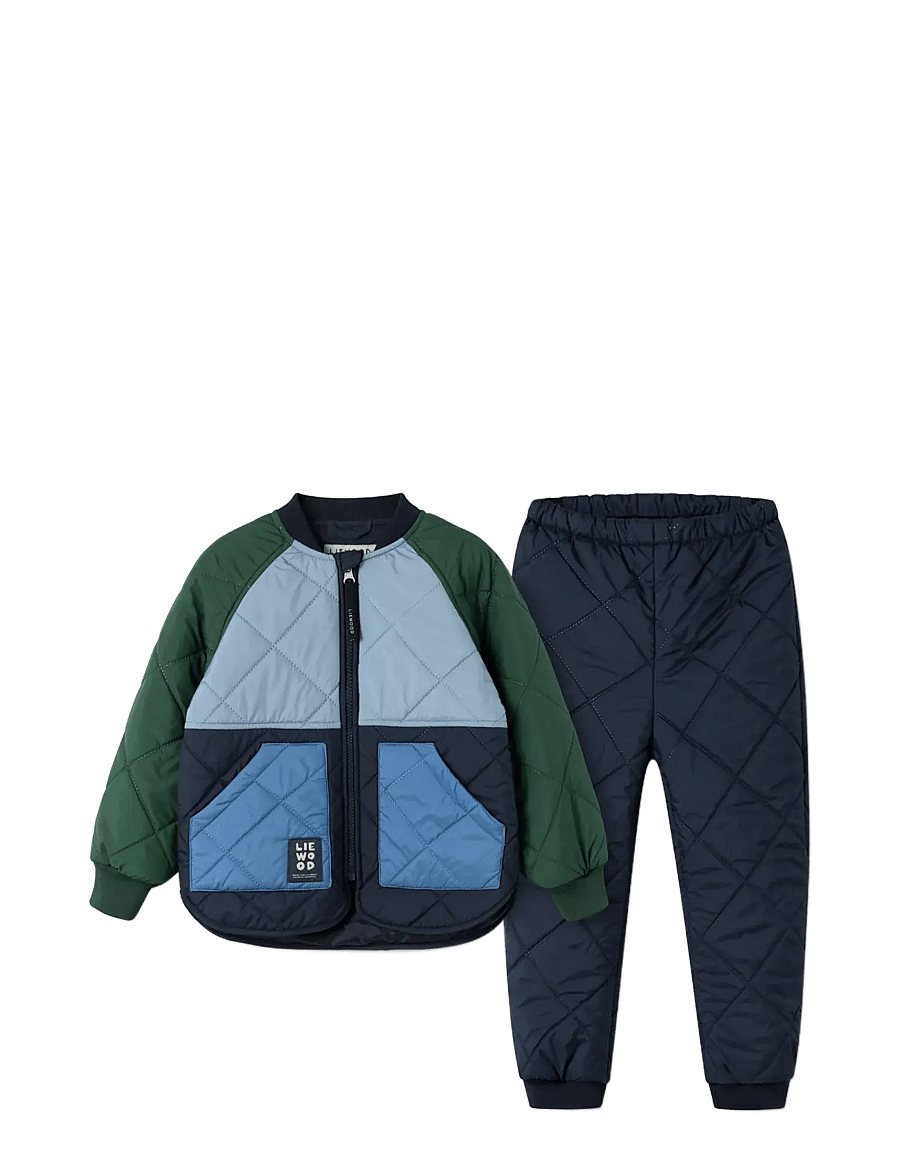 Liewood - Zella Thermo Set - termoställ - classic navy multi mix - 1