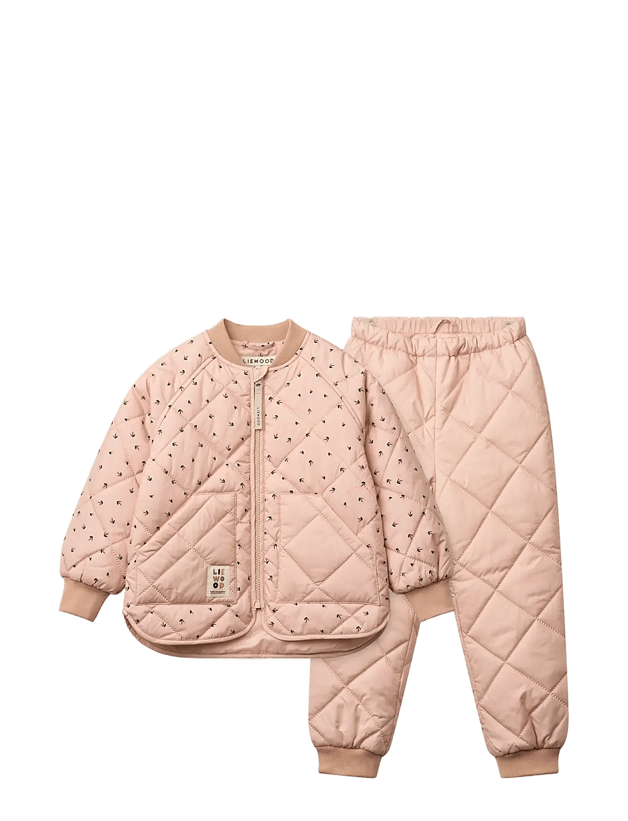 Liewood - Zella Thermo Set - termosæt - mini cherry heart / rosey - 0