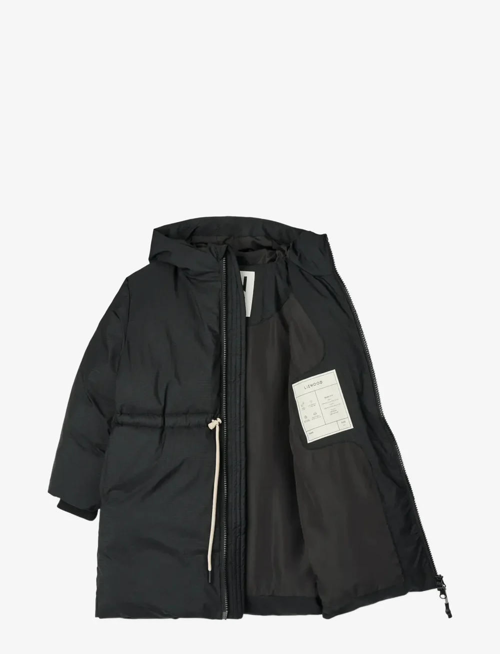 Liewood - Bille Long Down Jacket - rockar & kappor - black - 2