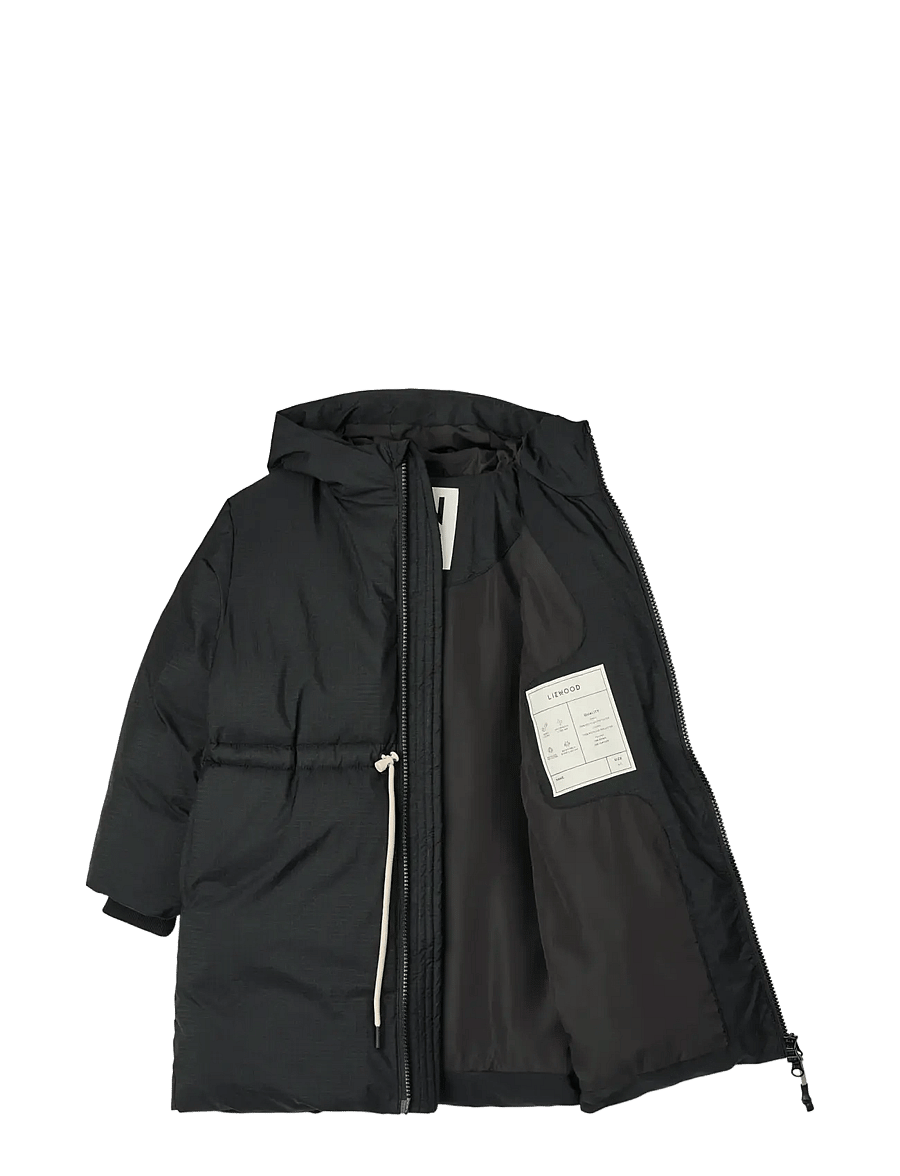 Liewood - Bille Long Down Jacket - mantlid - black - 2