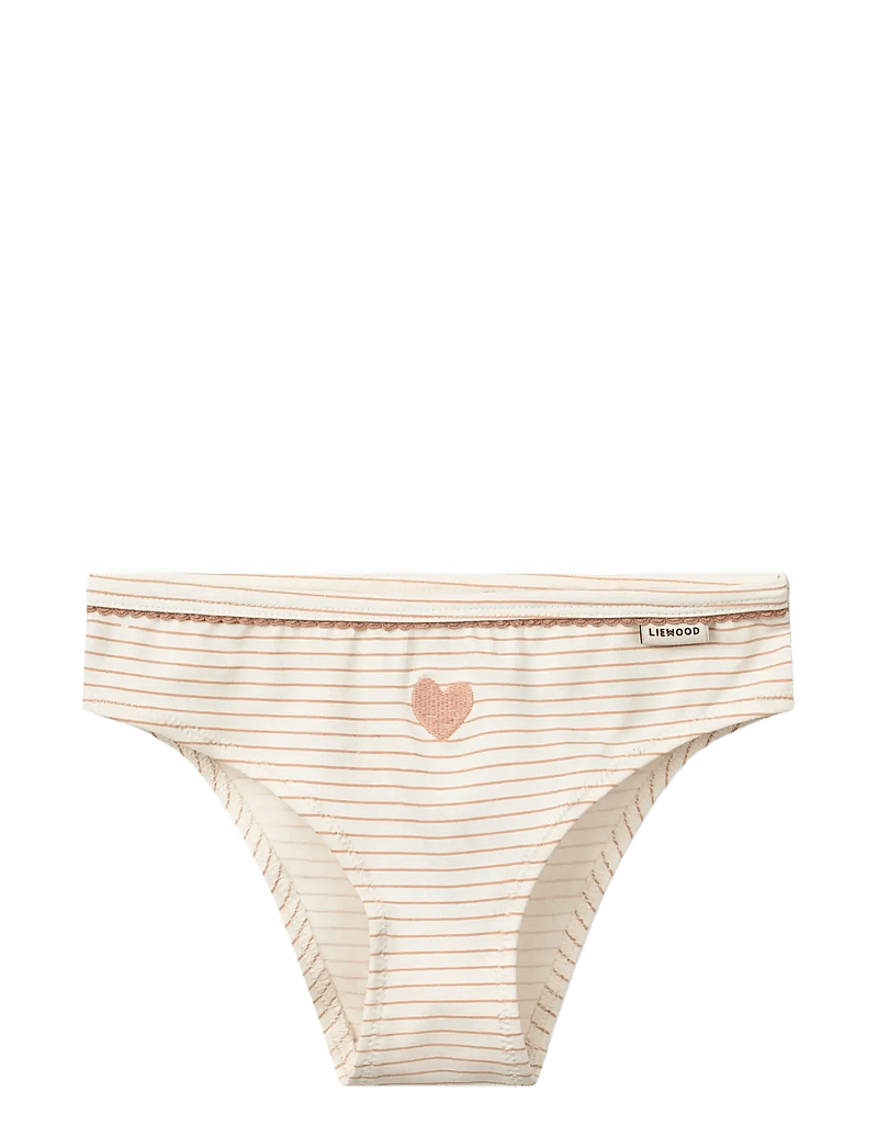 Liewood - Aylin Briefs 3-Pack - trusser - sweethearts / pale tuscany / stripe / heart / mix - 2
