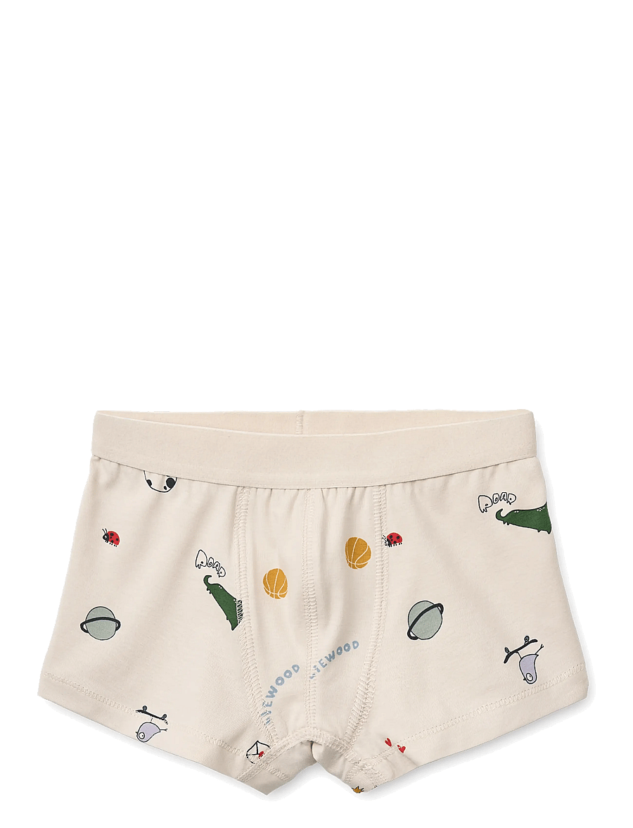 Liewood - Marvin Boxers 3-Pack - aluspüksid - dino roar mix - 1