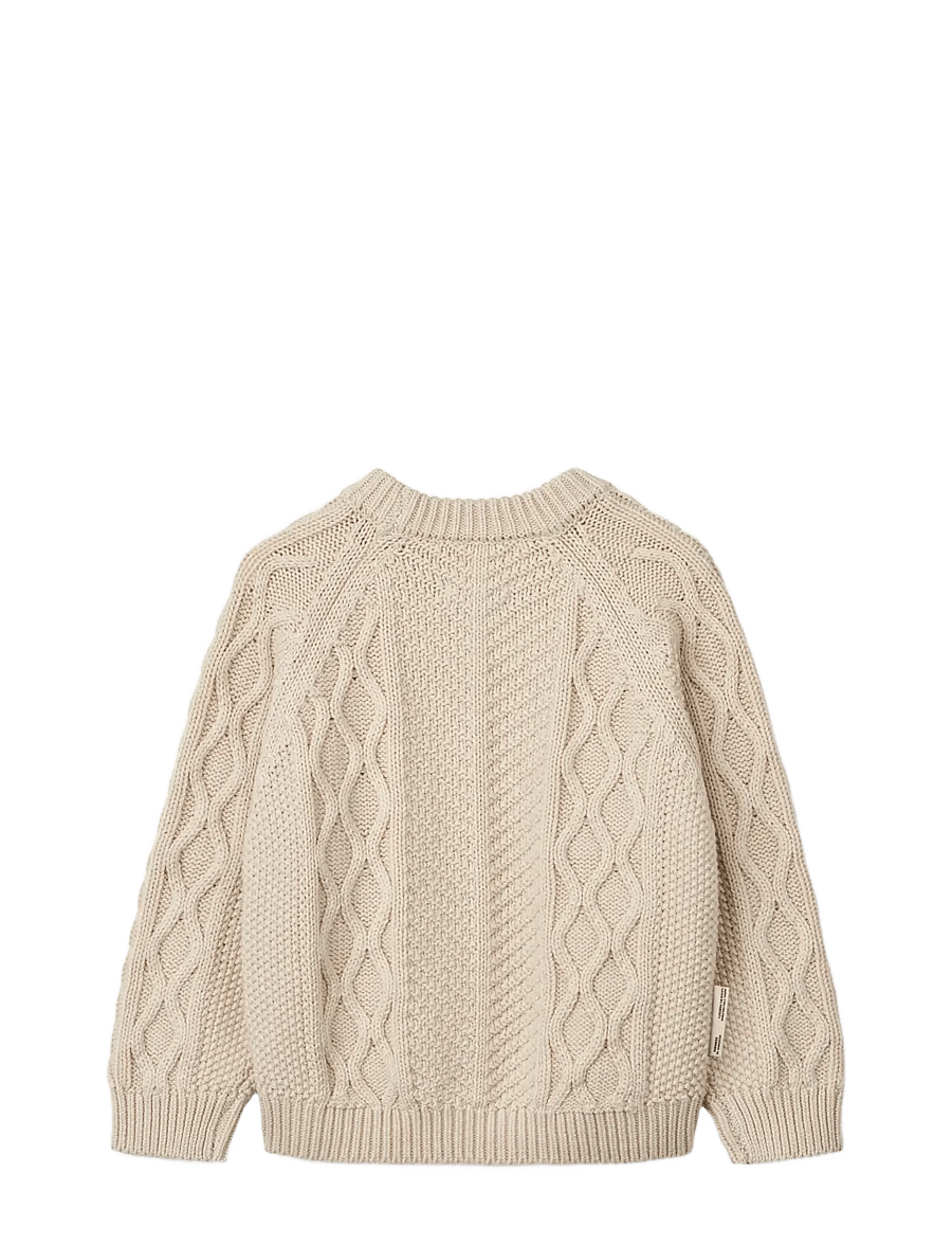 Liewood - Callio Knit Jumper - trøjer - sandy - 1