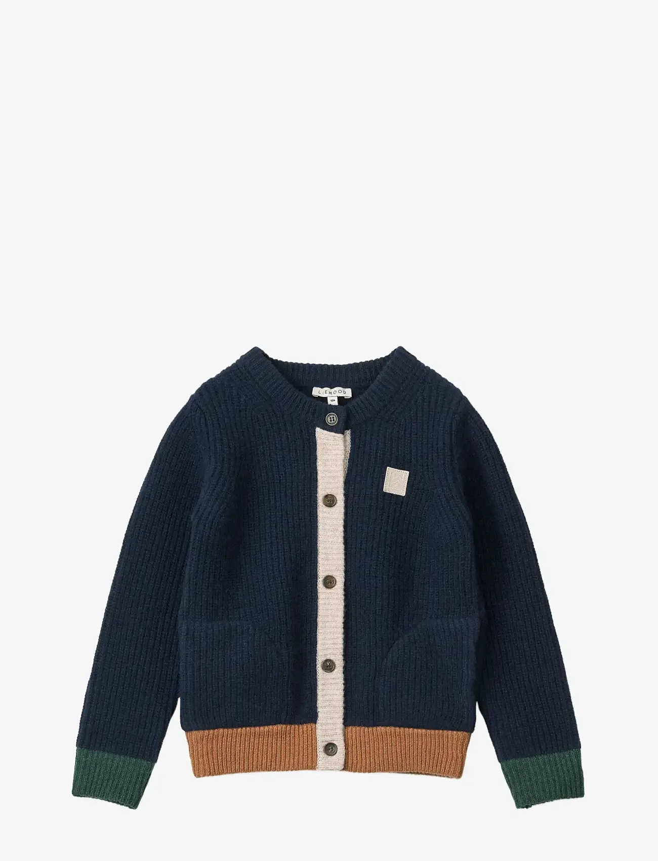 Liewood - Tiago Knit Cardigan - koftor - classic navy - 0