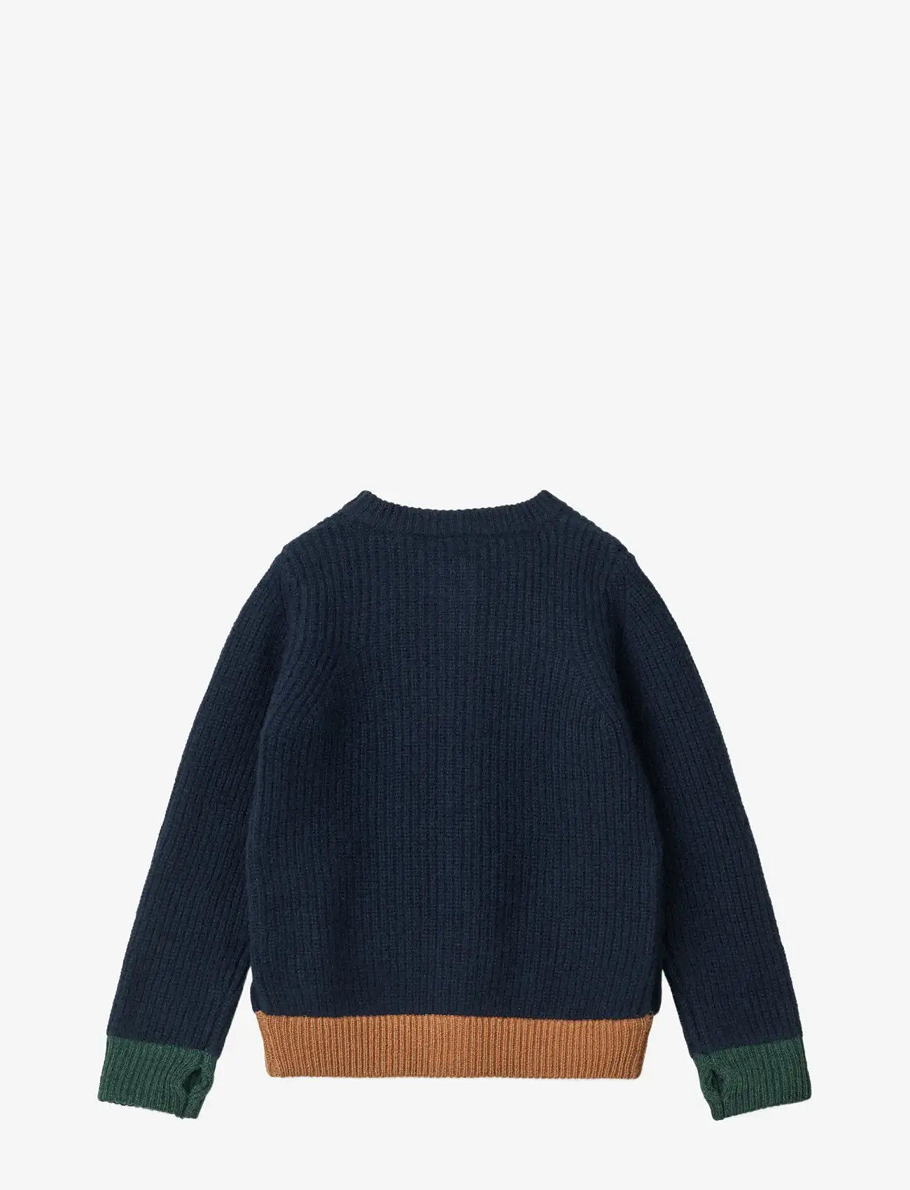 Liewood - Tiago Knit Cardigan - koftor - classic navy - 1
