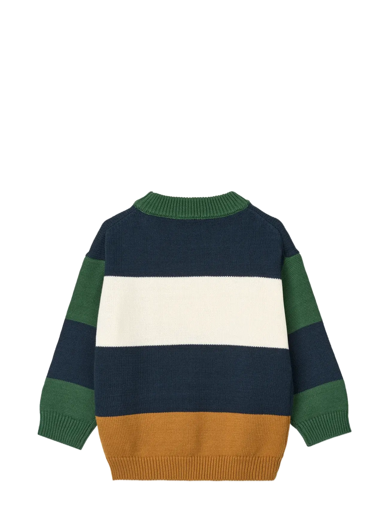 Liewood - Orlane Stripe Knit Jumper - stickade tröjor - classic navy multi mix - 1