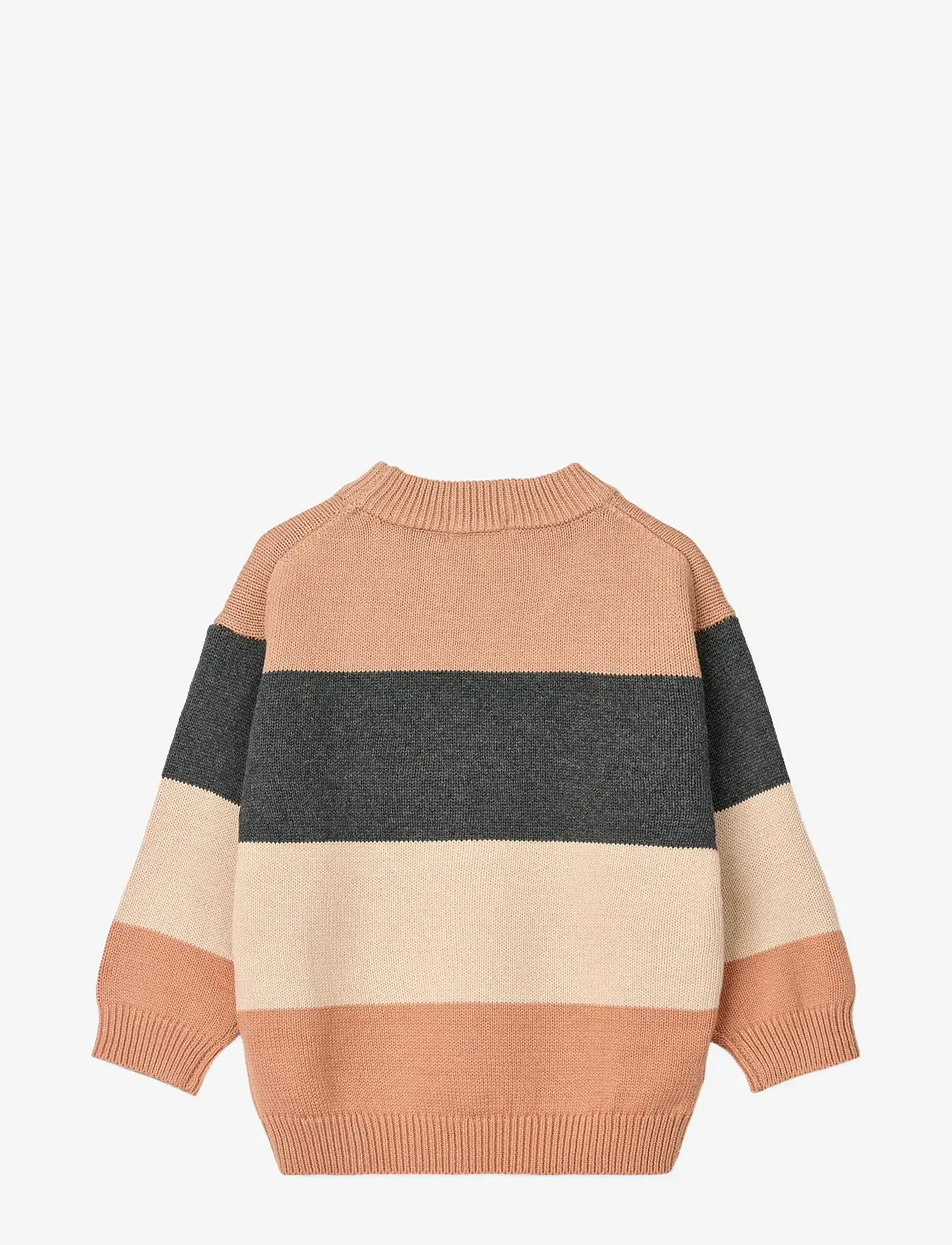 Liewood - Orlane Stripe Knit Jumper - trøjer - pale tuscany multi mix - 1