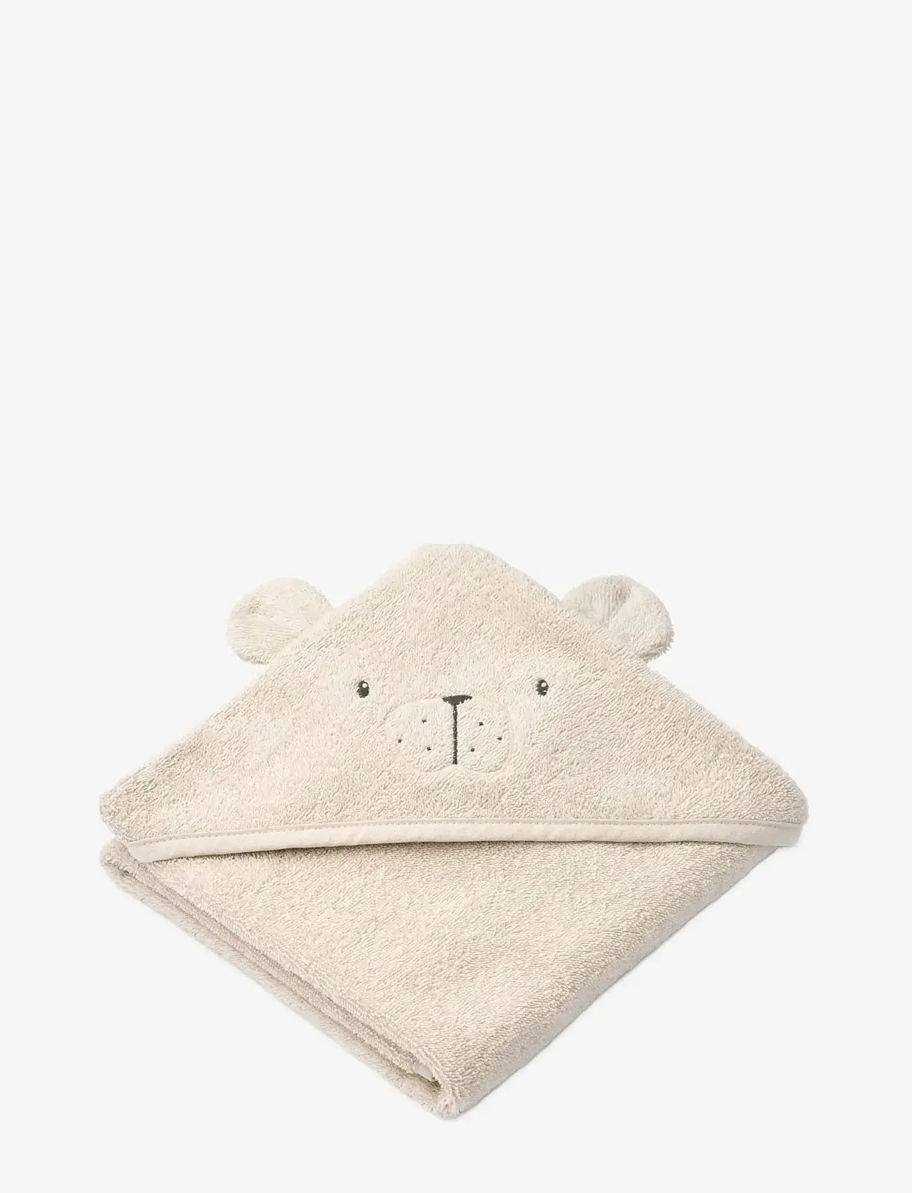 Liewood - Albert Polarbear Hooded towel - sandy - 0