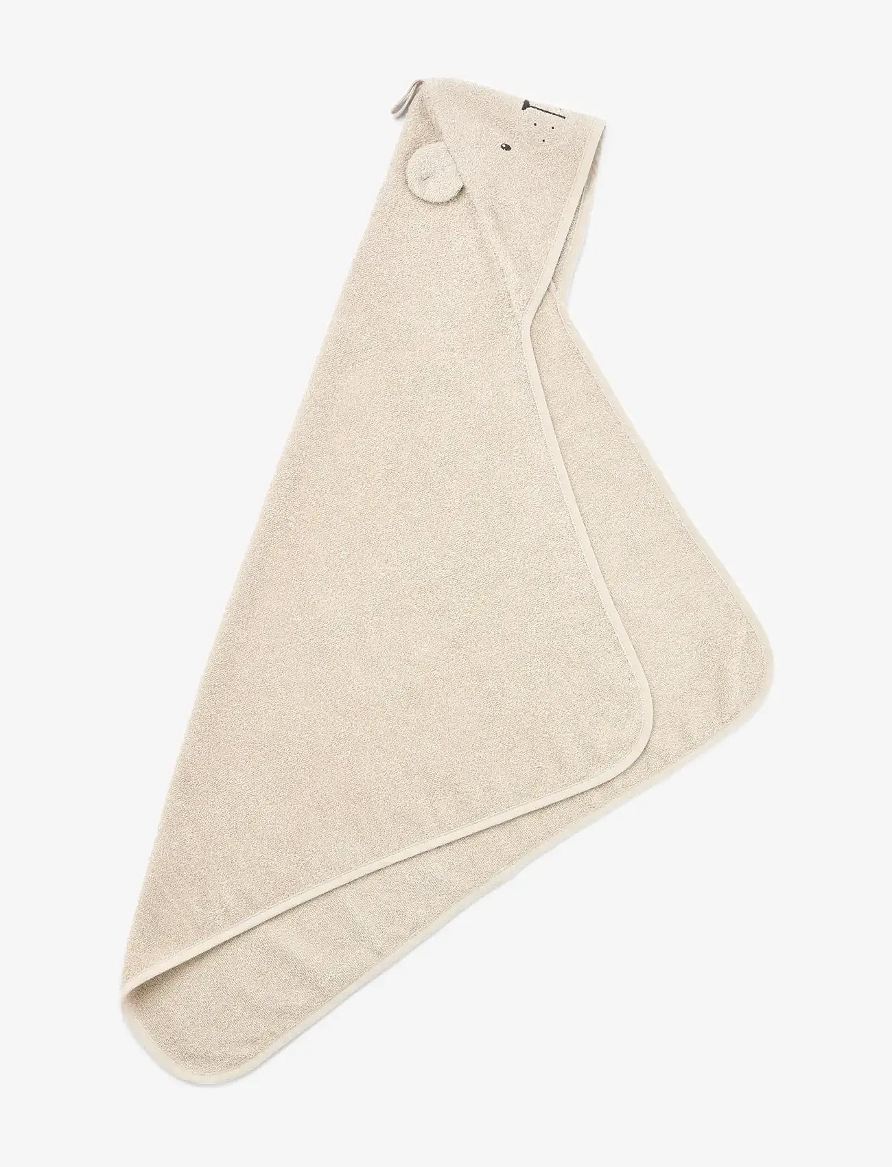 Liewood - Albert Polarbear Hooded towel - sandy - 1