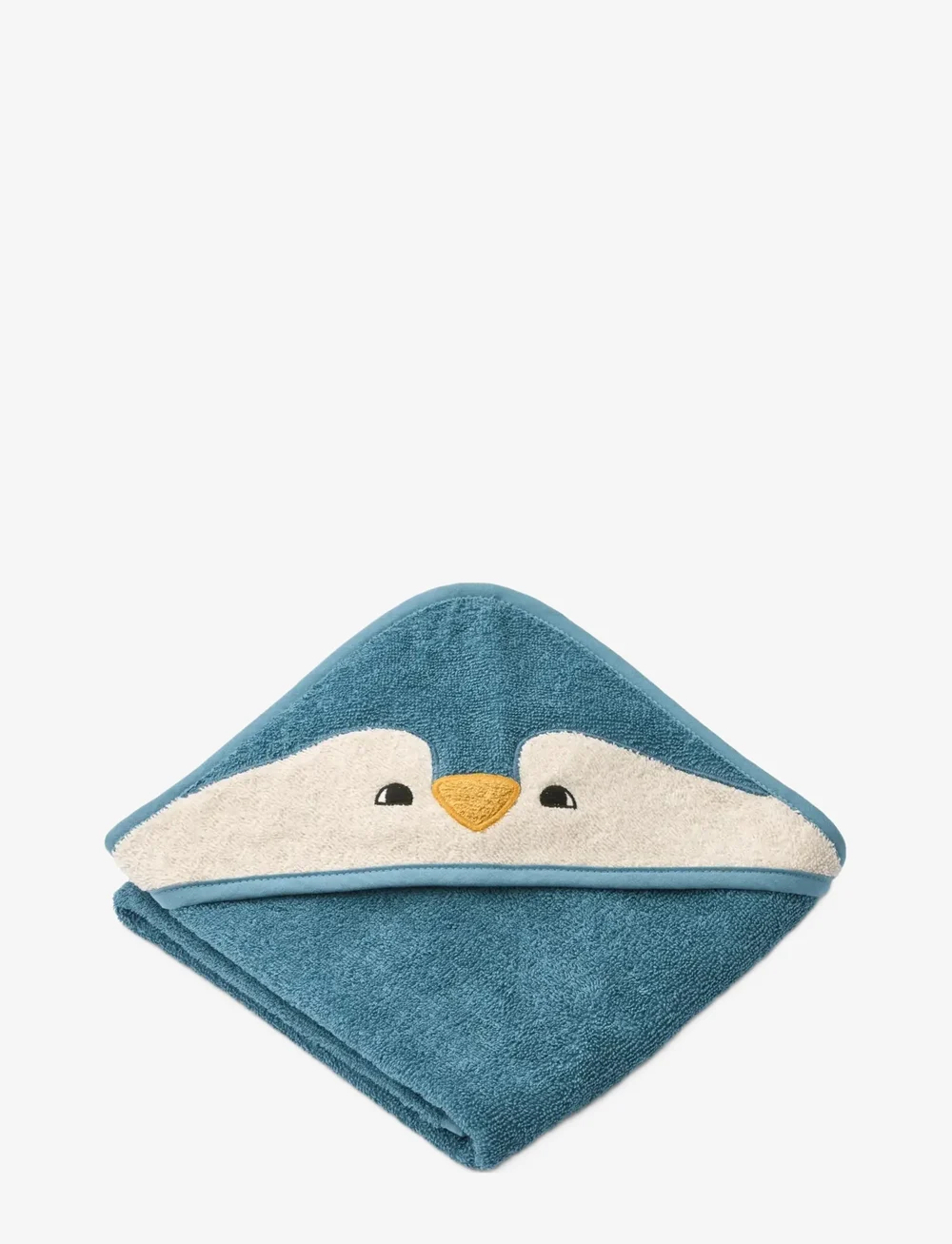 Liewood - Albert Penguin Hooded towel - handtücher - oceanview mix - 0