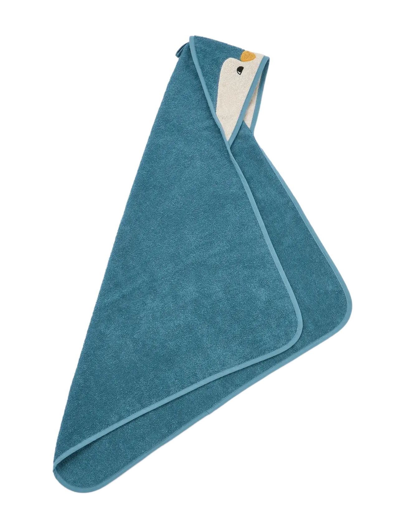 Liewood - Albert Penguin Hooded towel - towels - oceanview mix - 1