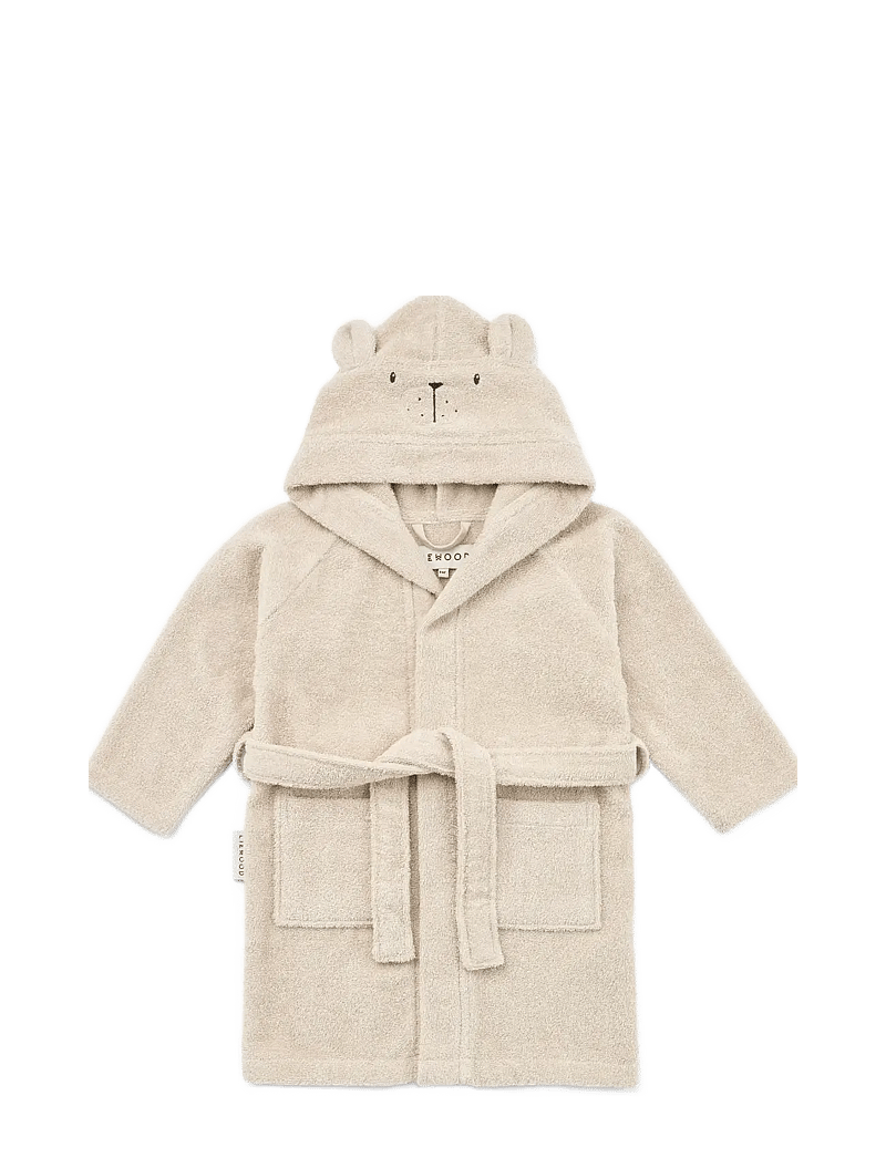 Liewood - Lily Polarbear Bathrobe - night & underwear - sandy - 0