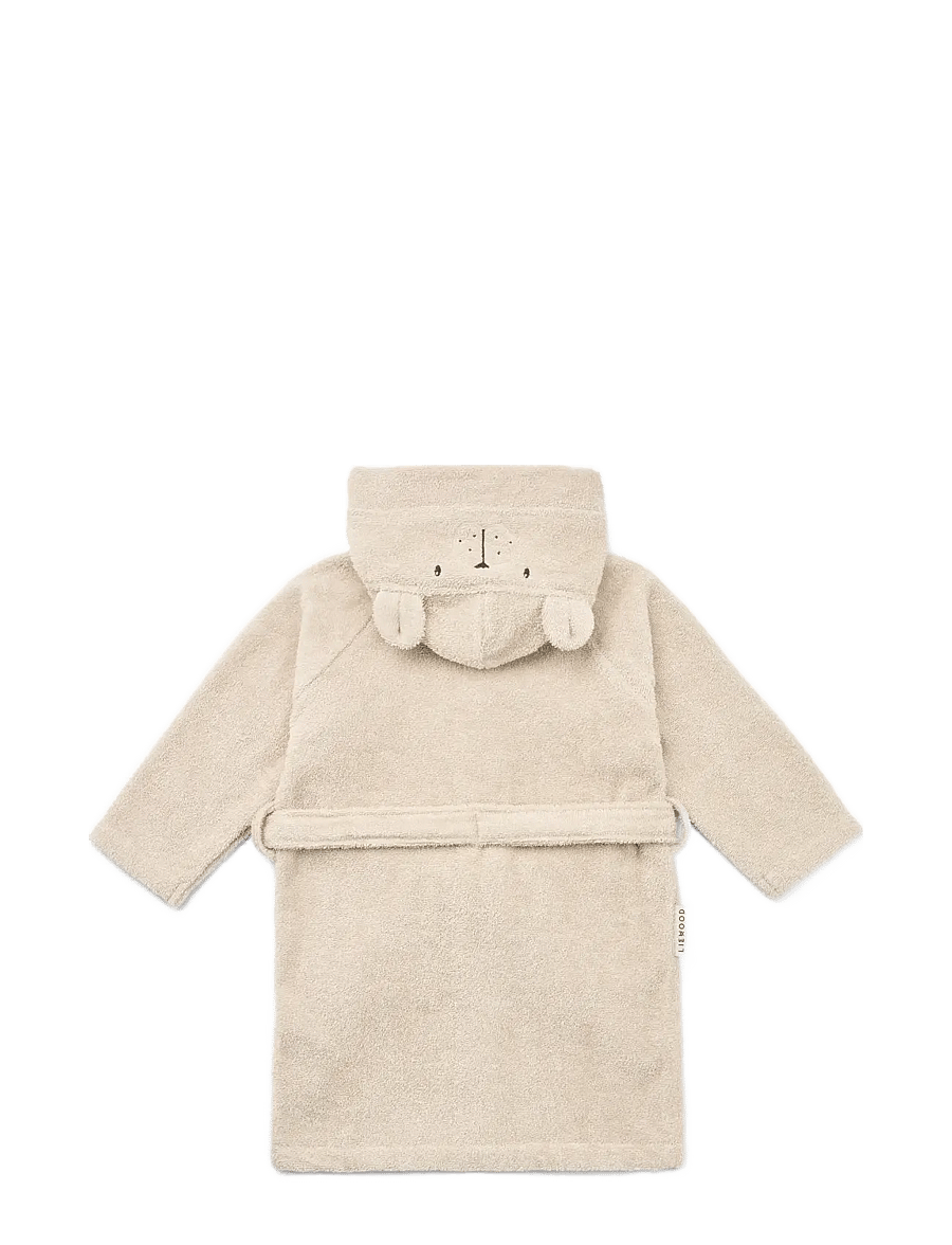 Liewood - Lily Polarbear Bathrobe - naktiniai ir apatiniai drabužiai - sandy - 1