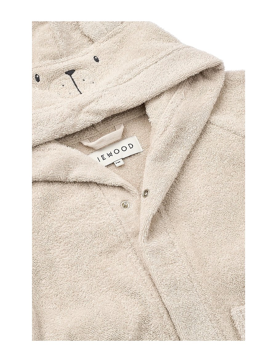 Liewood - Lily Polarbear Bathrobe - naktiniai ir apatiniai drabužiai - sandy - 2