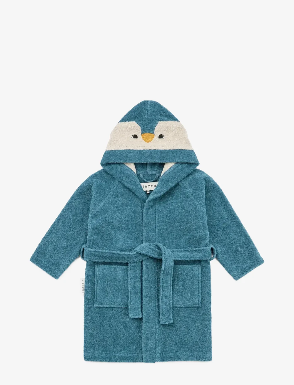 Liewood - Lily Penguin Bathrobe - badekåper - oceanview mix - 0