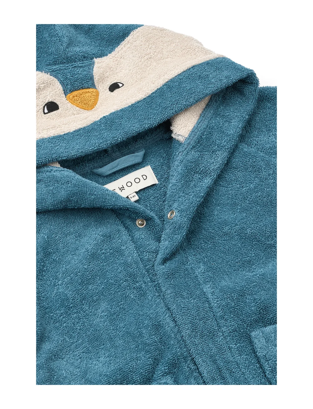 Liewood - Lily Penguin Bathrobe - badekåper - oceanview mix - 2