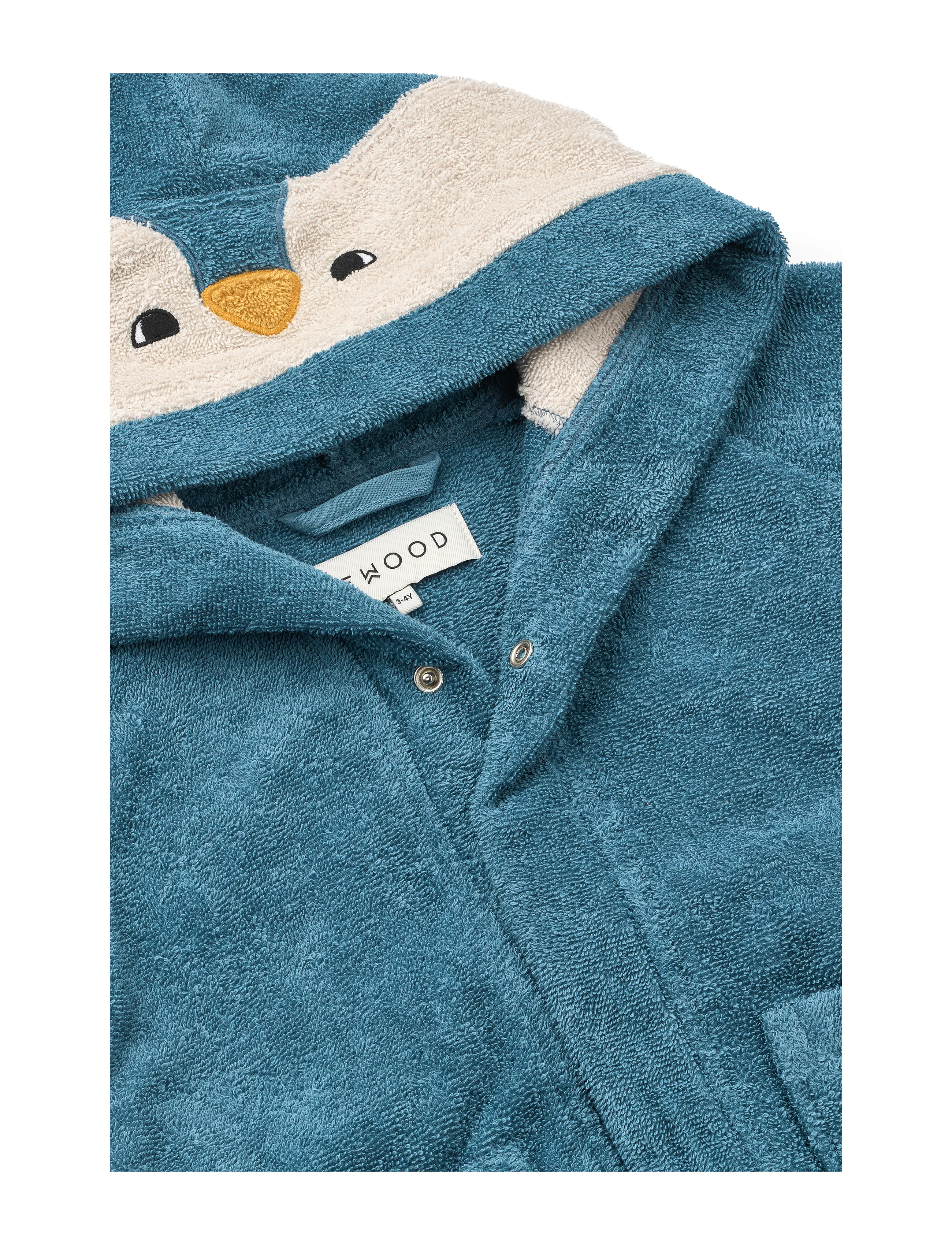 Liewood - Lily Penguin Bathrobe - sous-vêtements et pyjamas - oceanview mix - 2