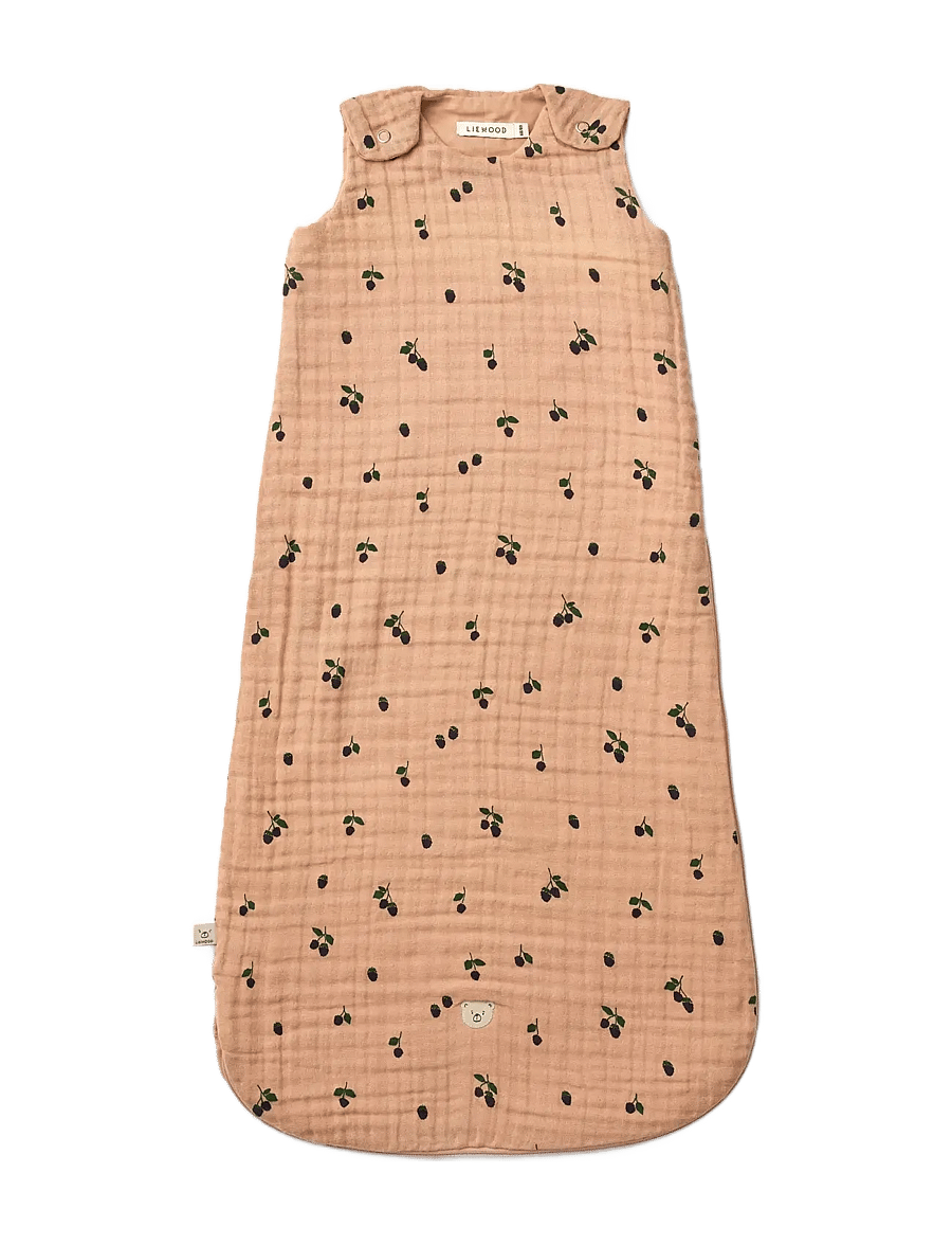 Liewood - Flora Printed Sleeping Bag - baby-schlafsäcke - mini berry / pale tuscany - 0