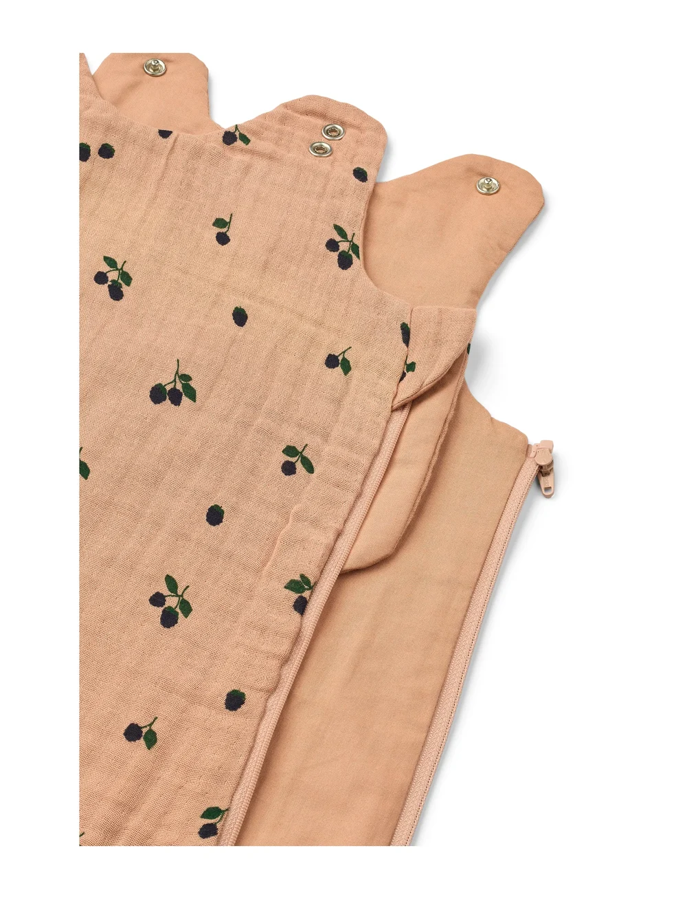 Liewood - Flora Printed Sleeping Bag - miegmaišiai - mini berry / pale tuscany - 1
