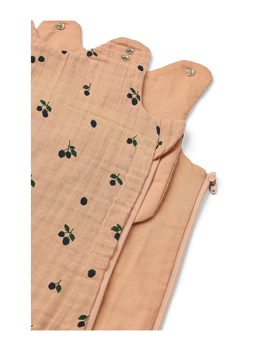 Liewood - Flora Printed Sleeping Bag - baby-schlafsäcke - mini berry / pale tuscany - 1