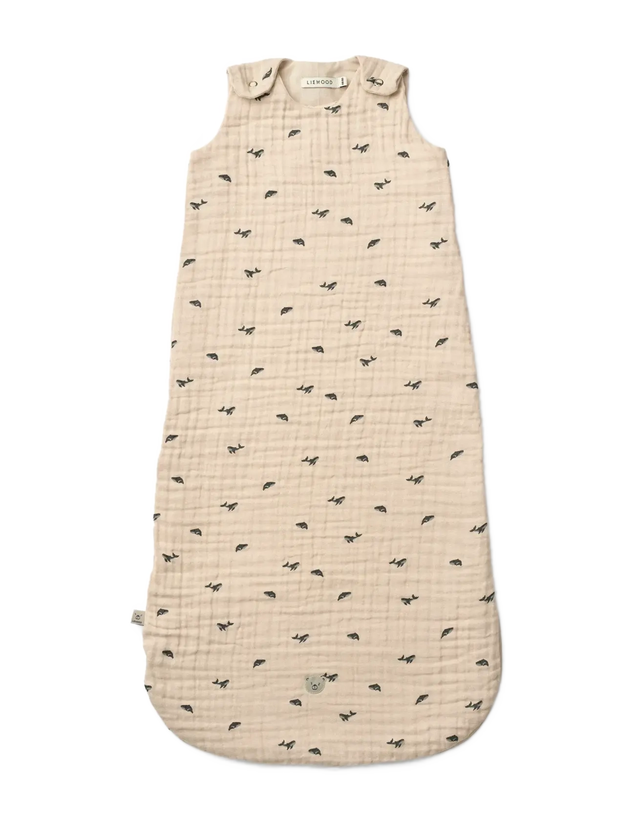 Liewood Flora Printed Sleeping Bag, 80/86, Baby Sleep, Beige - Bags, Kinder