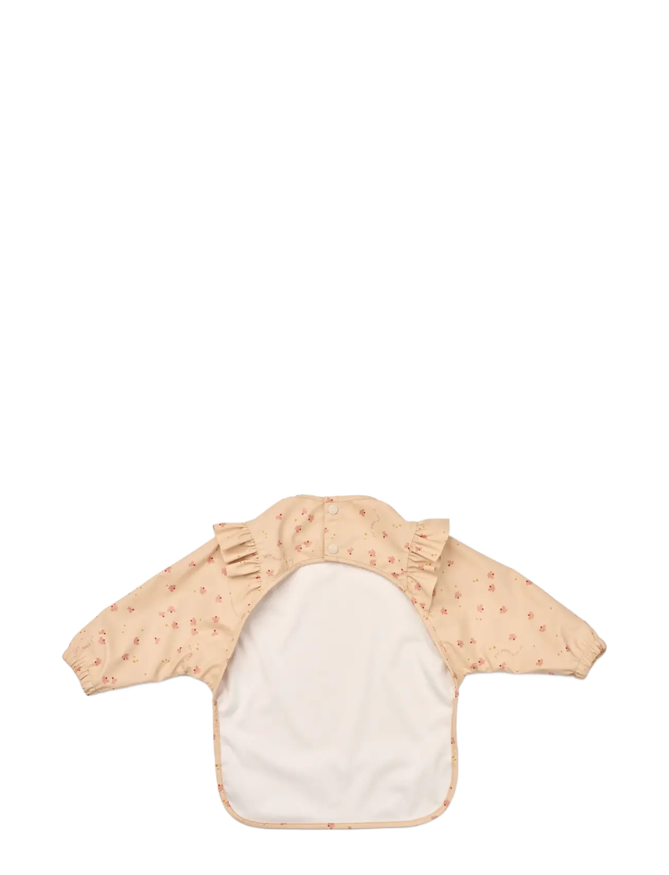 Liewood - Merle Ruffle Cape Bib - pitkähihainen ruokalappu - mini butterfly / apple blossom - 2
