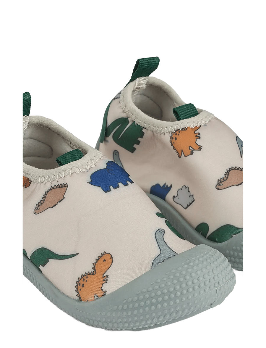 Liewood - Sanjia Sea Shoe - badskor - dinosaurs / mist - 0