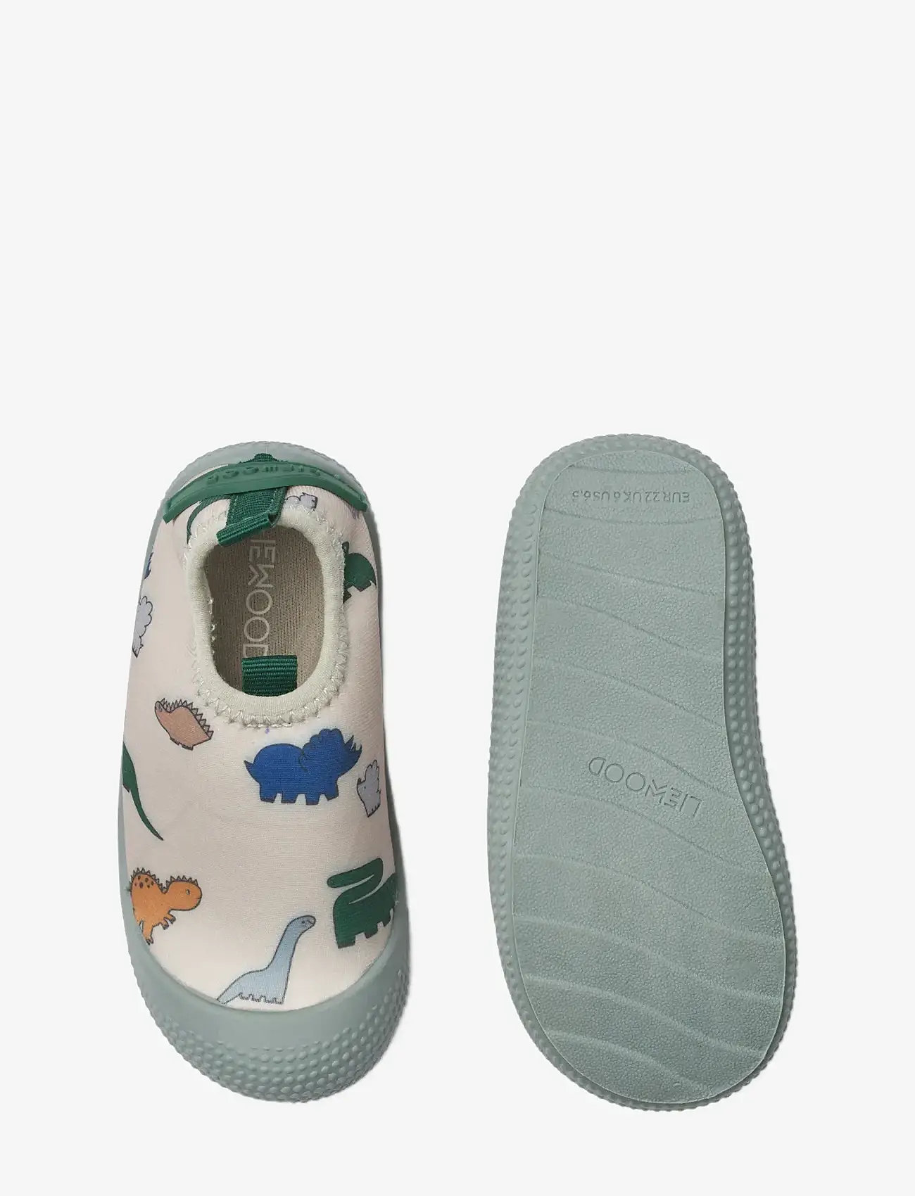 Liewood - Sanjia Sea Shoe - vandsko - dinosaurs / mist - 1