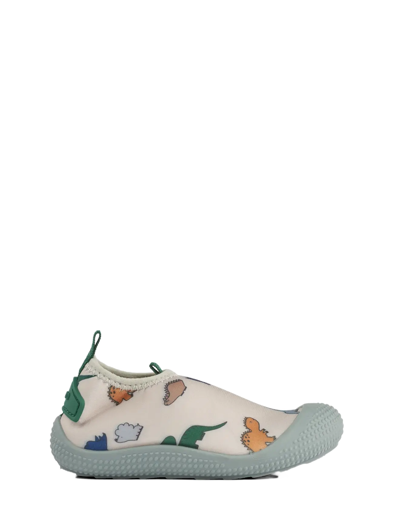 Liewood - Sanjia Sea Shoe - badskor - dinosaurs / mist - 2