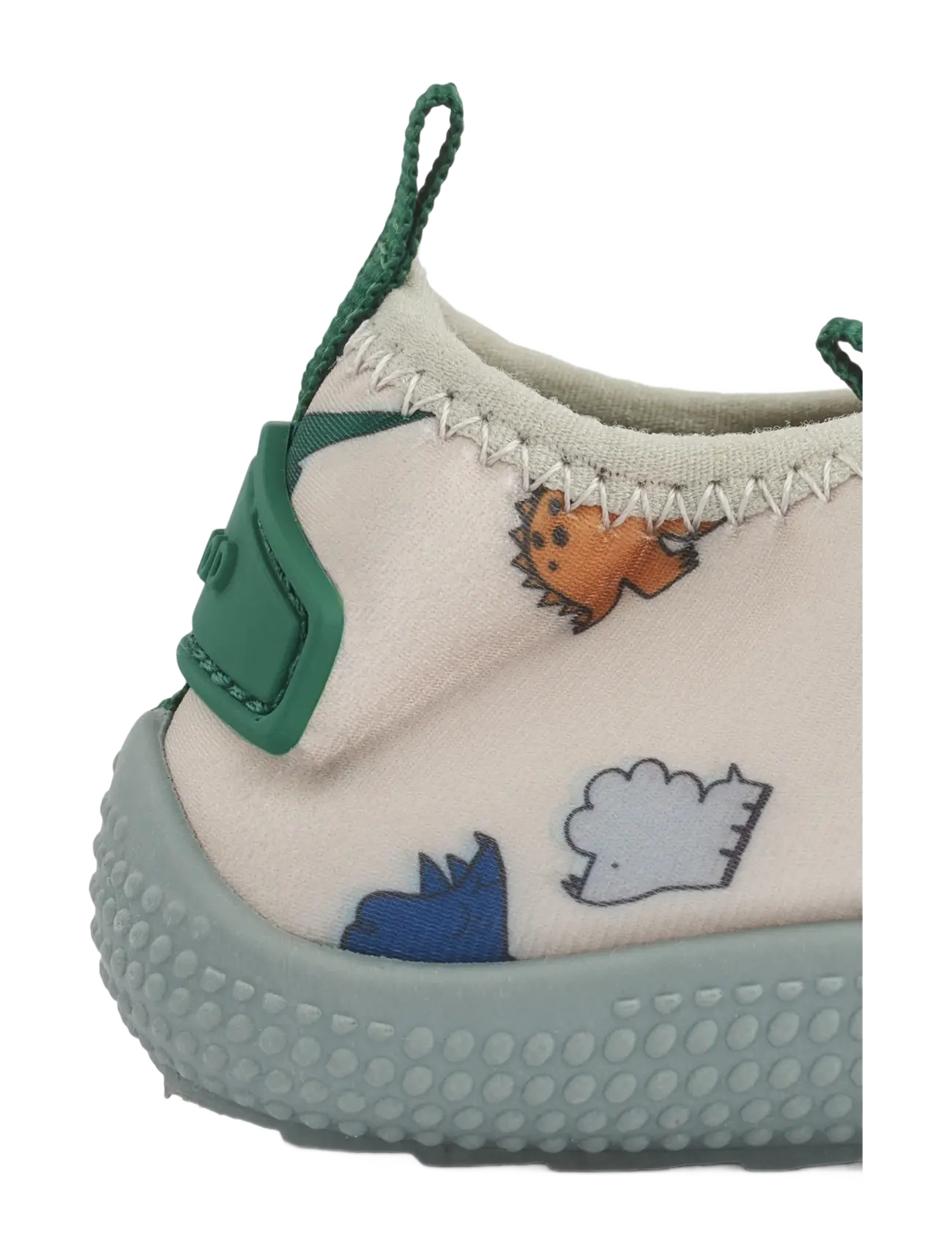 Liewood - Sanjia Sea Shoe - badskor - dinosaurs / mist - 3