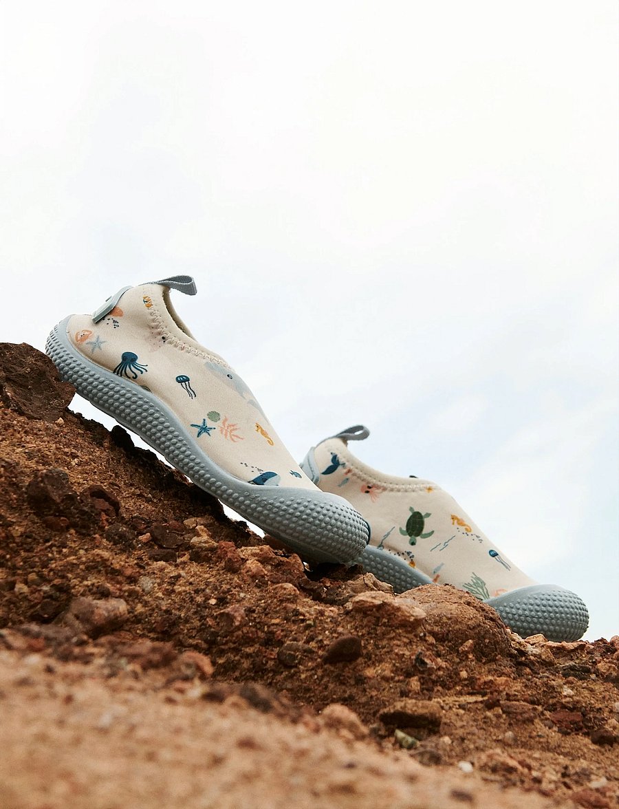 Liewood - Sanjia Sea Shoe - water shoes - sea creature / sandy - 0