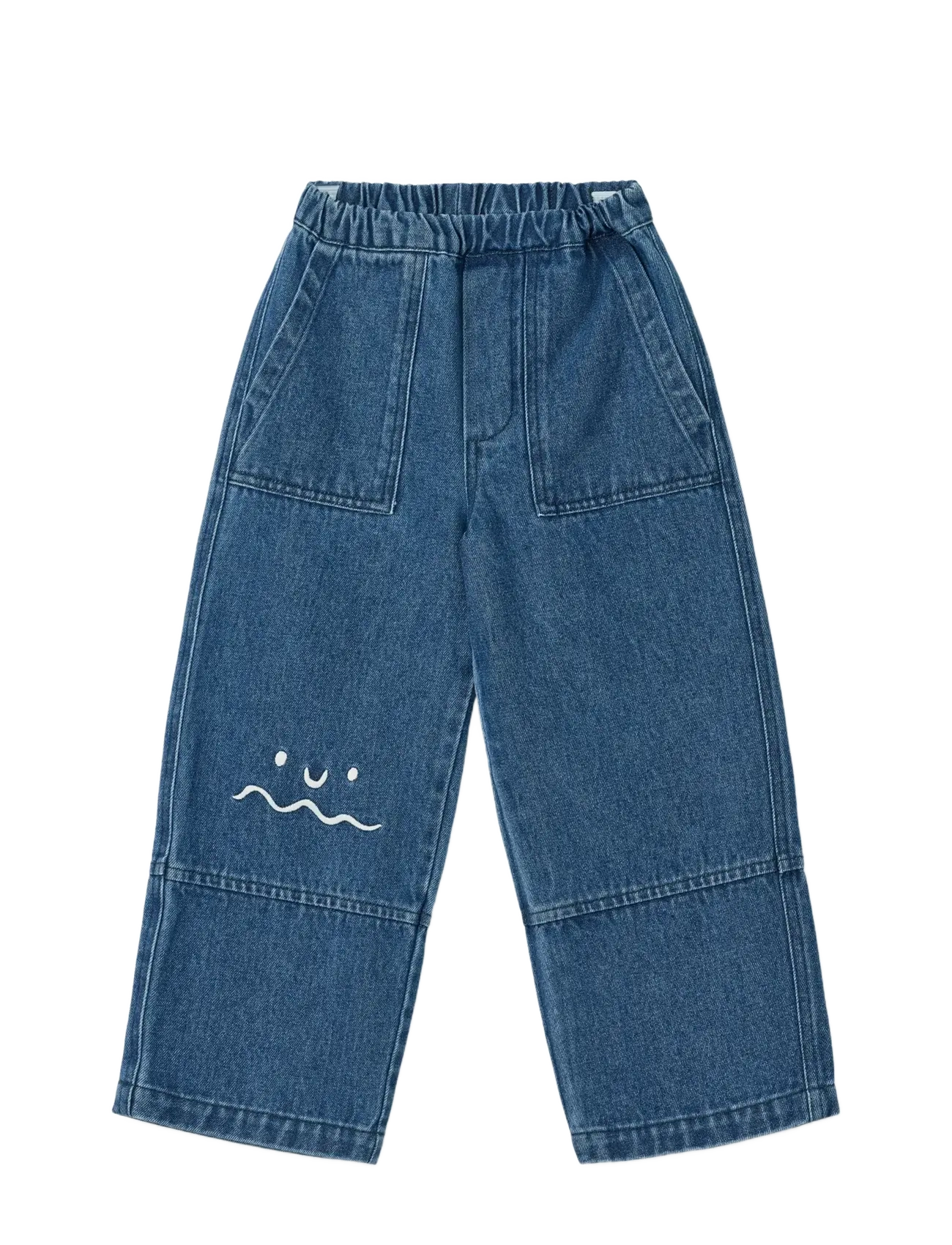 Liewood Cesar Placement Denim Pants - Kõik tooted - MEDIUM BLUE DENIM / blue