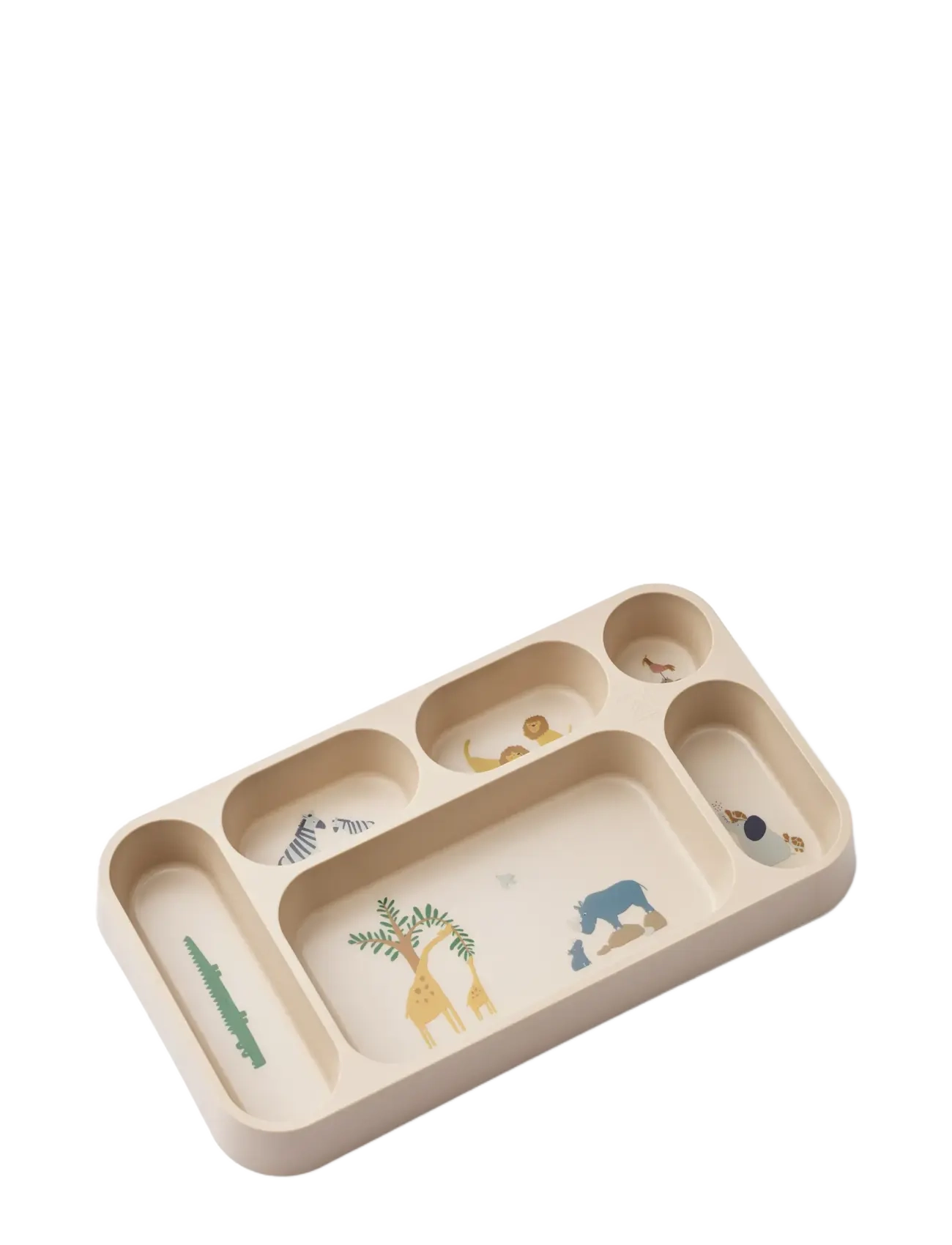 Liewood Mosu Divider Plate, Plade, Creme, Str: ONE SIZE