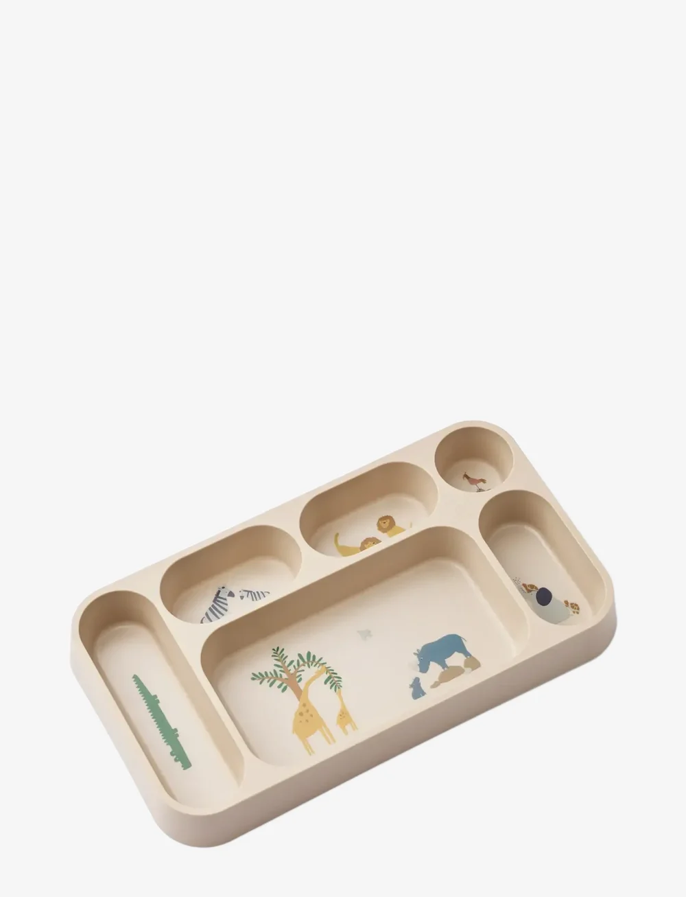 Liewood - Mosu Divider Plate - assiettes - all together / sandy - 0