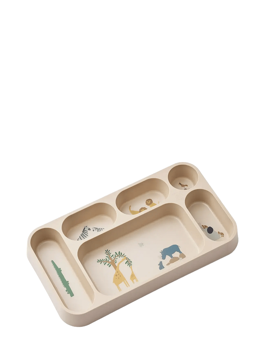 Liewood - Mosu Divider Plate - teller - all together / sandy - 0