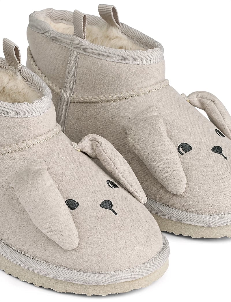 Liewood - Alban Rabbit Shoes - lauflernschuhe - dumbo grey - 3
