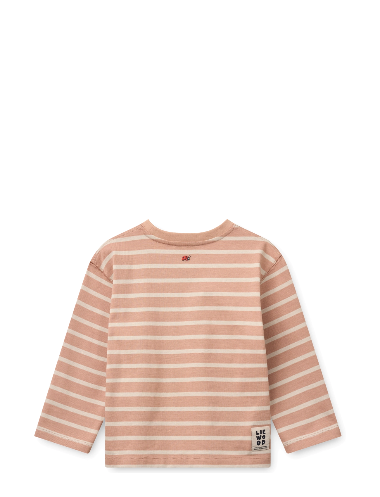 Liewood - Tyler Stripe LS T-shirt - pikkade varrukatega - pale tuscany / sandy stripe - 2