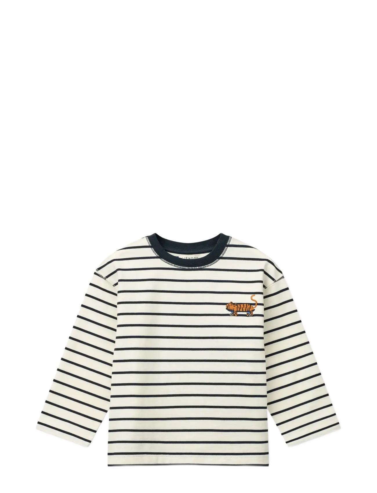 Liewood Tyler Stripe LS T-shirt - Shop by age - Y/D STIPES CLASSIC NAVY / CREME DE LA CREME / cream