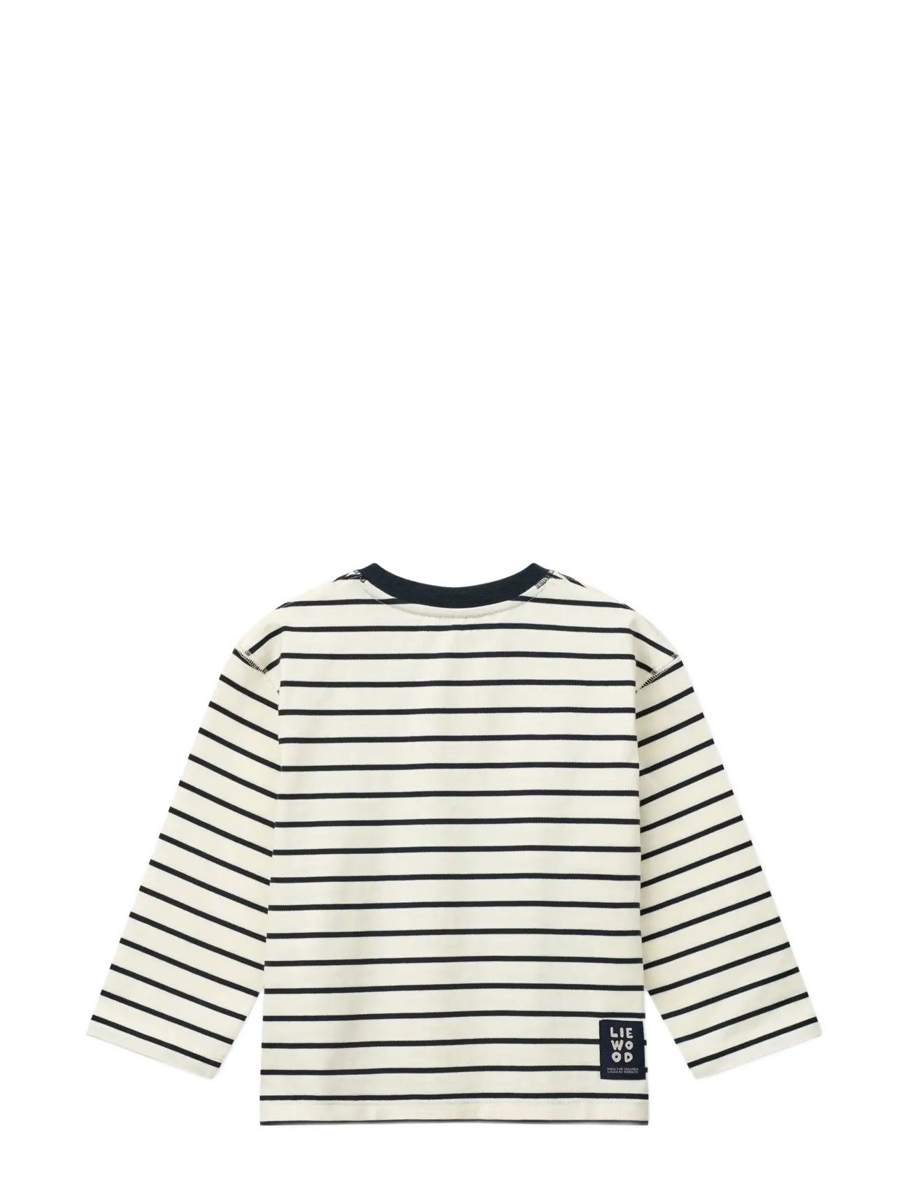 Liewood - Tyler Stripe LS T-shirt - pikkade varrukatega - y/d stipes classic navy / creme de la creme - 2