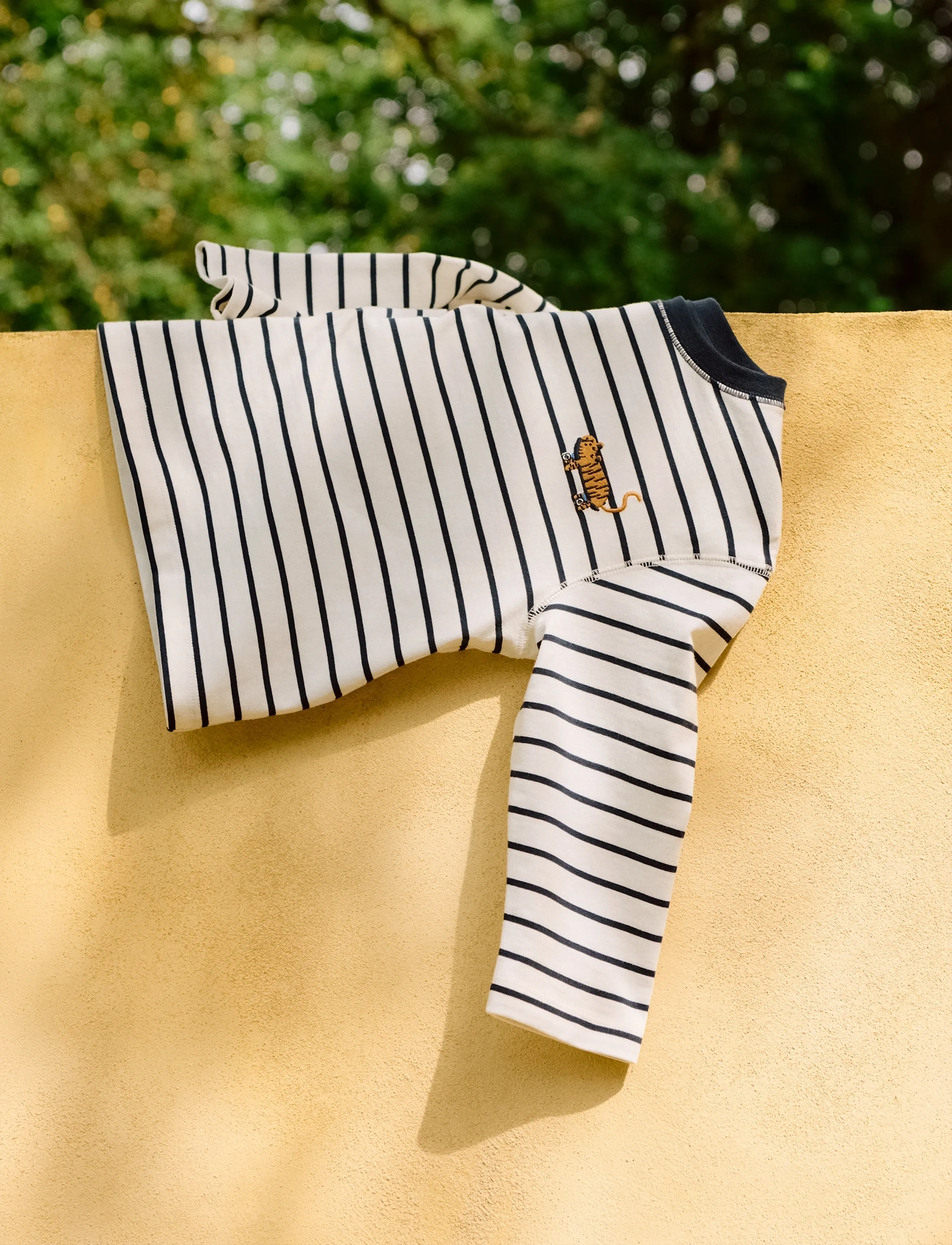 Liewood Tyler Stripe LS T-shirt - Kläder - Y/D STIPES CLASSIC NAVY / CREME DE LA CREME / cream