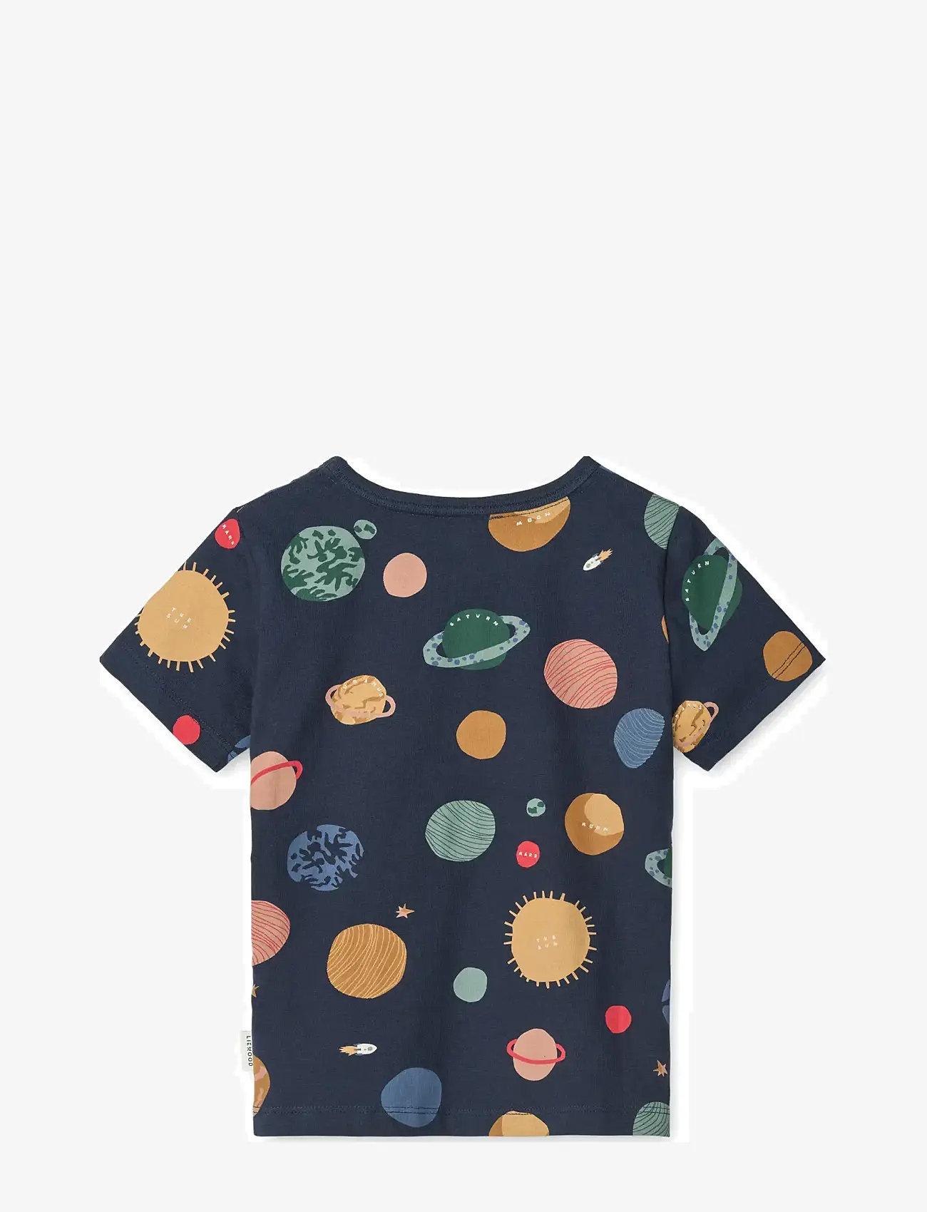 Liewood - Apia Printed Shortsleeve T-shirt - kurzärmelige - universe / classic navy - 1