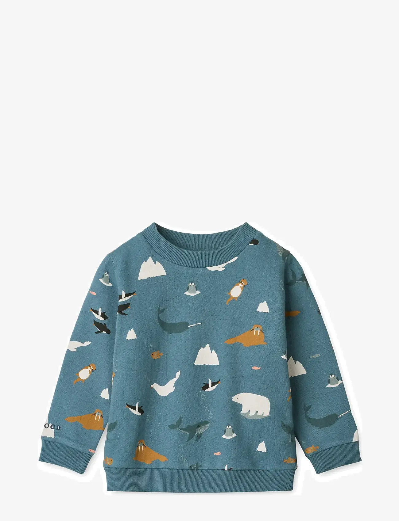 Liewood - Thora Printed Sweatshirt - dressipluusid ja kapuutsiga dressipluusid - arctic sea /  ocean view - 0